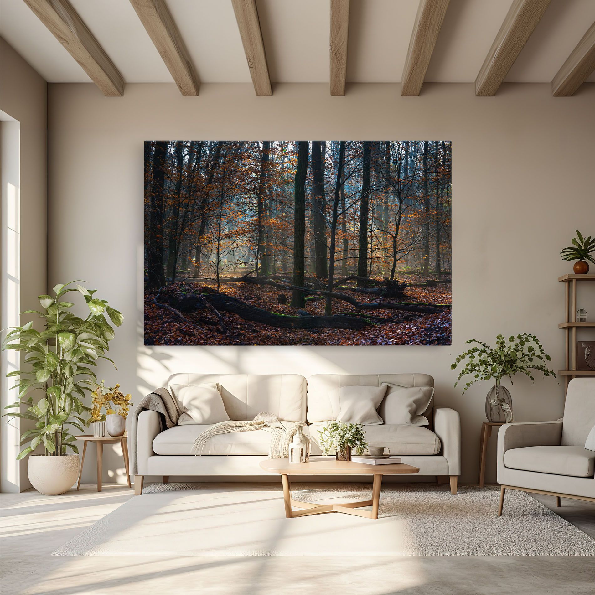 Forest Autumn Day mockup 6