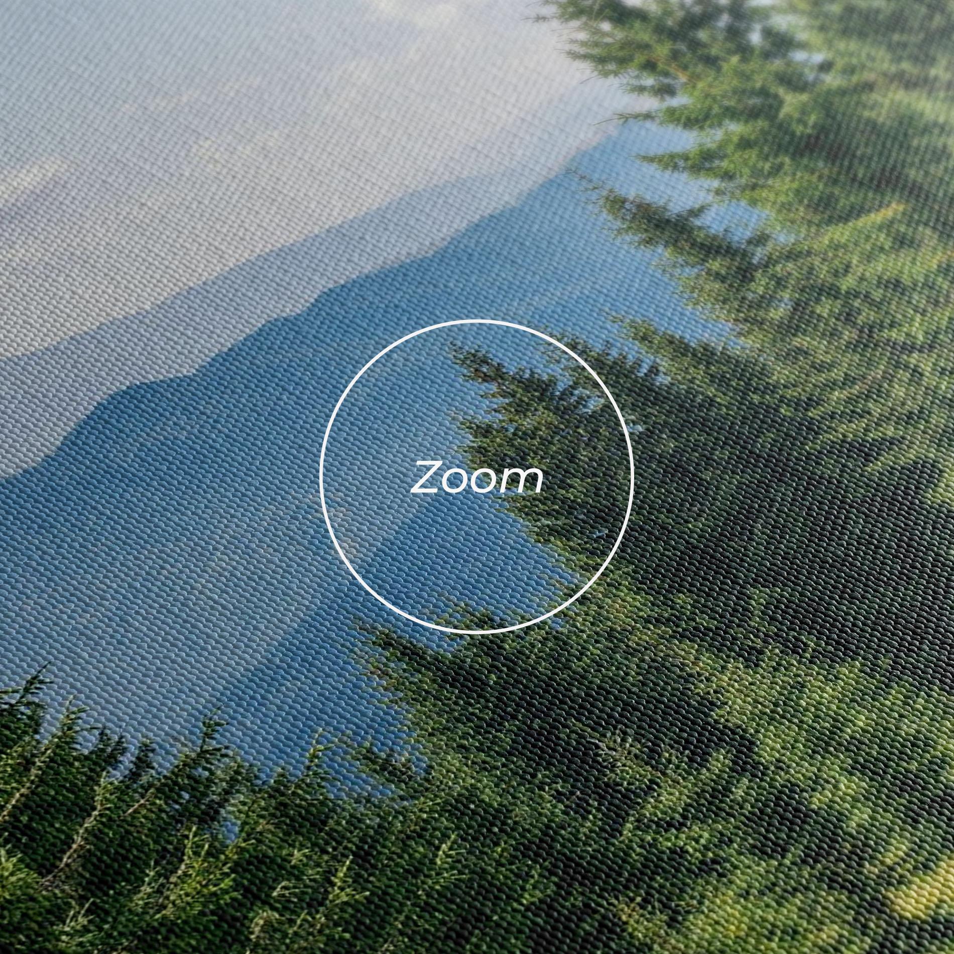 Vászonkép Carpathian Mountain mockup 3