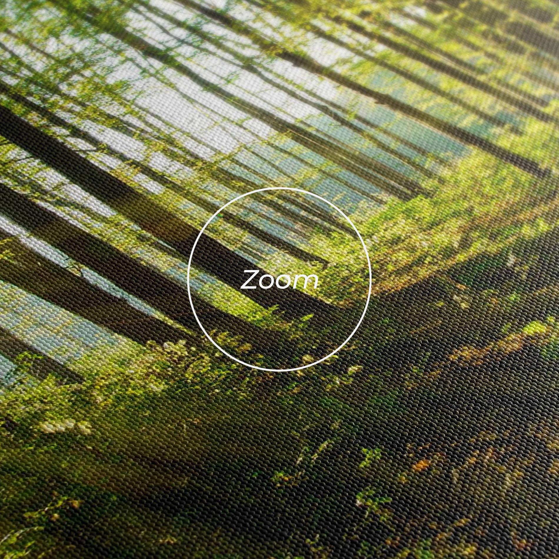Vászonkép Green Light Forest mockup 3