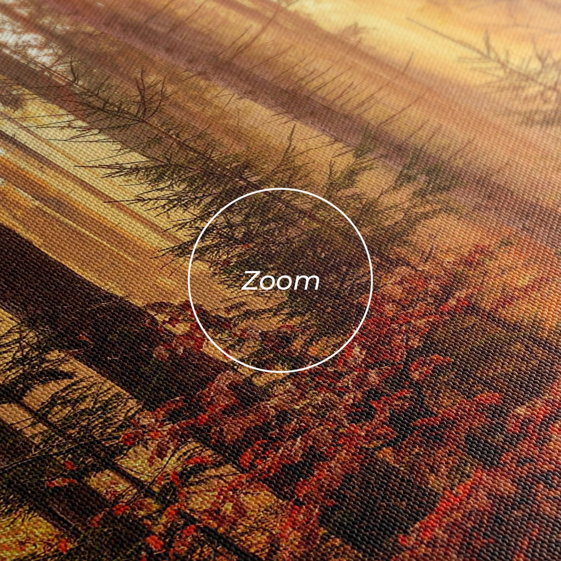 Orange Light Forest mockup 3