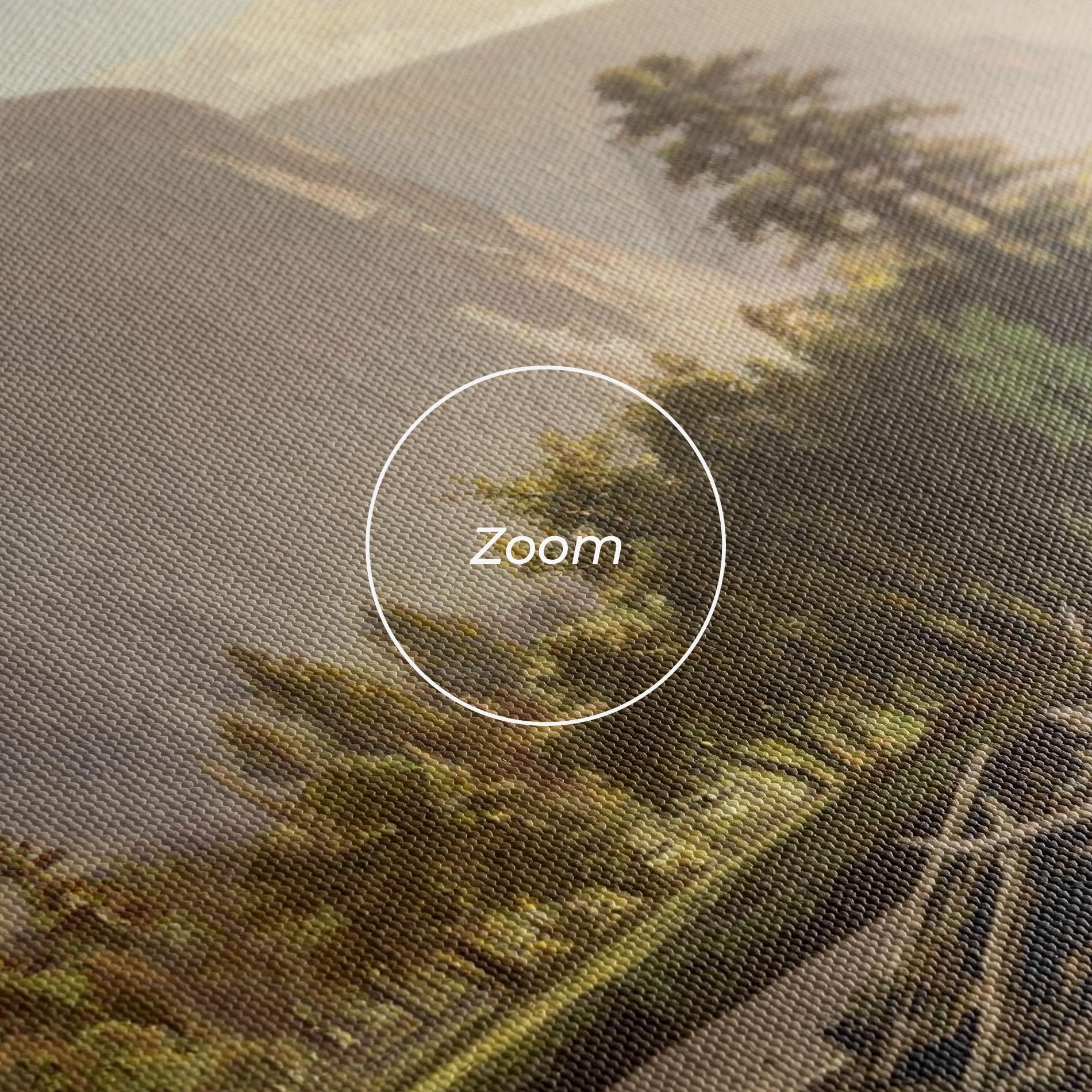 Vászonkép Small Lake Forest mockup 3