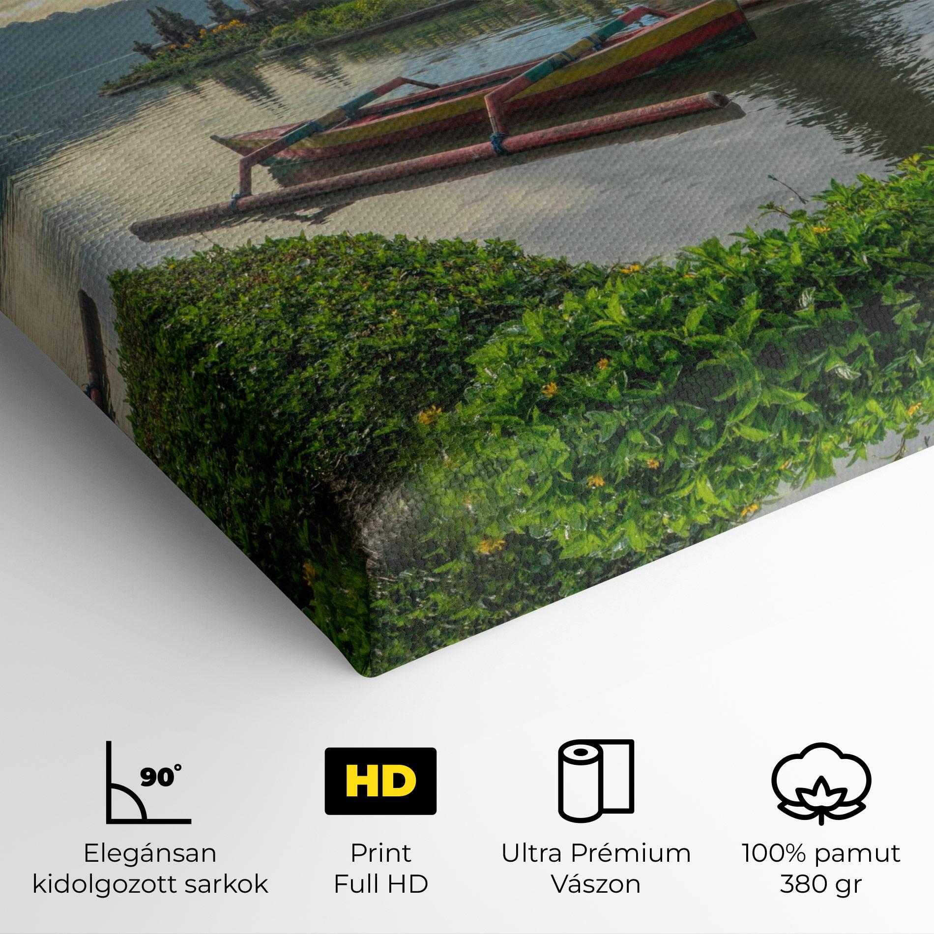 Vászonkép Chinese Landscape mockup 4