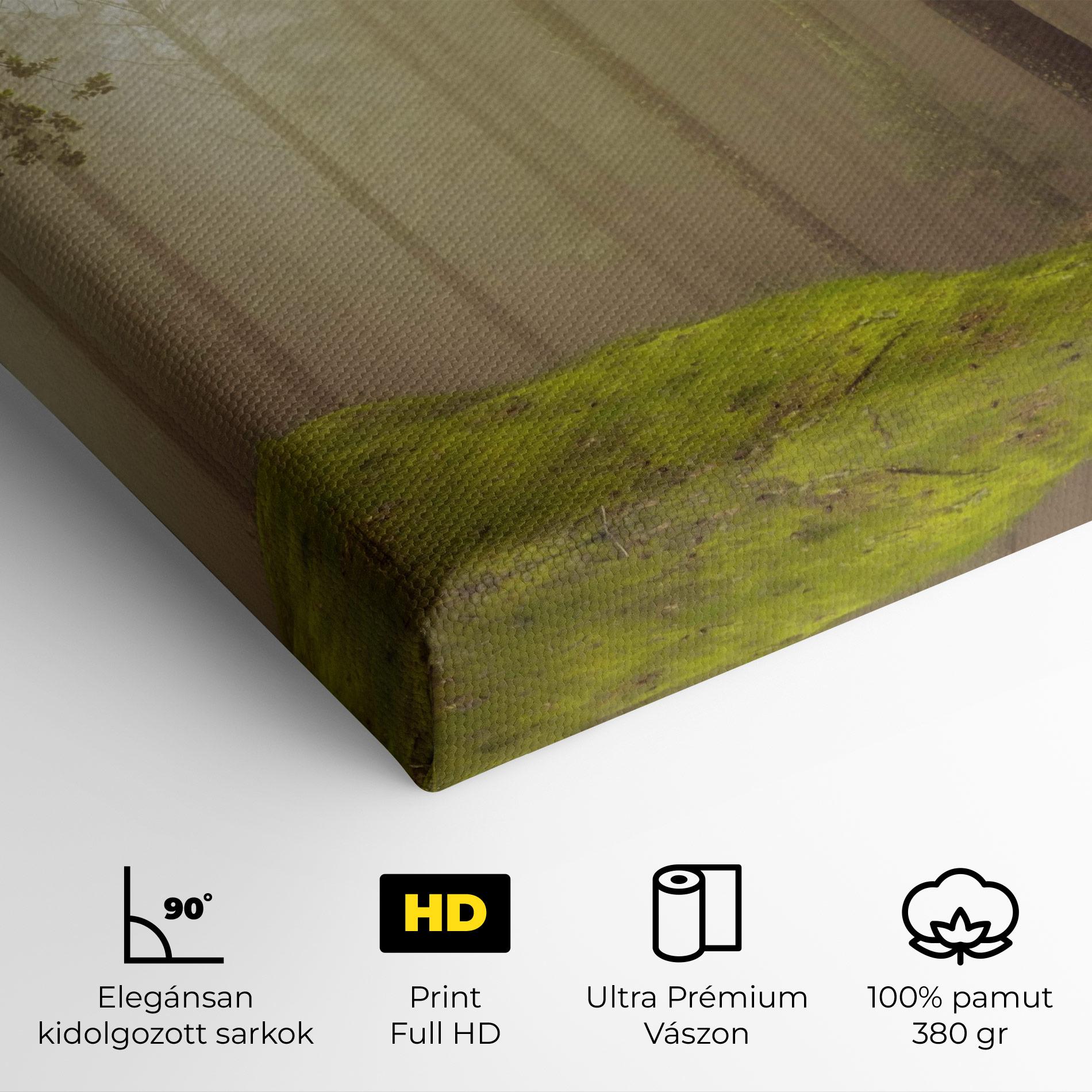 Vászonkép Foggy Tree Art mockup 4