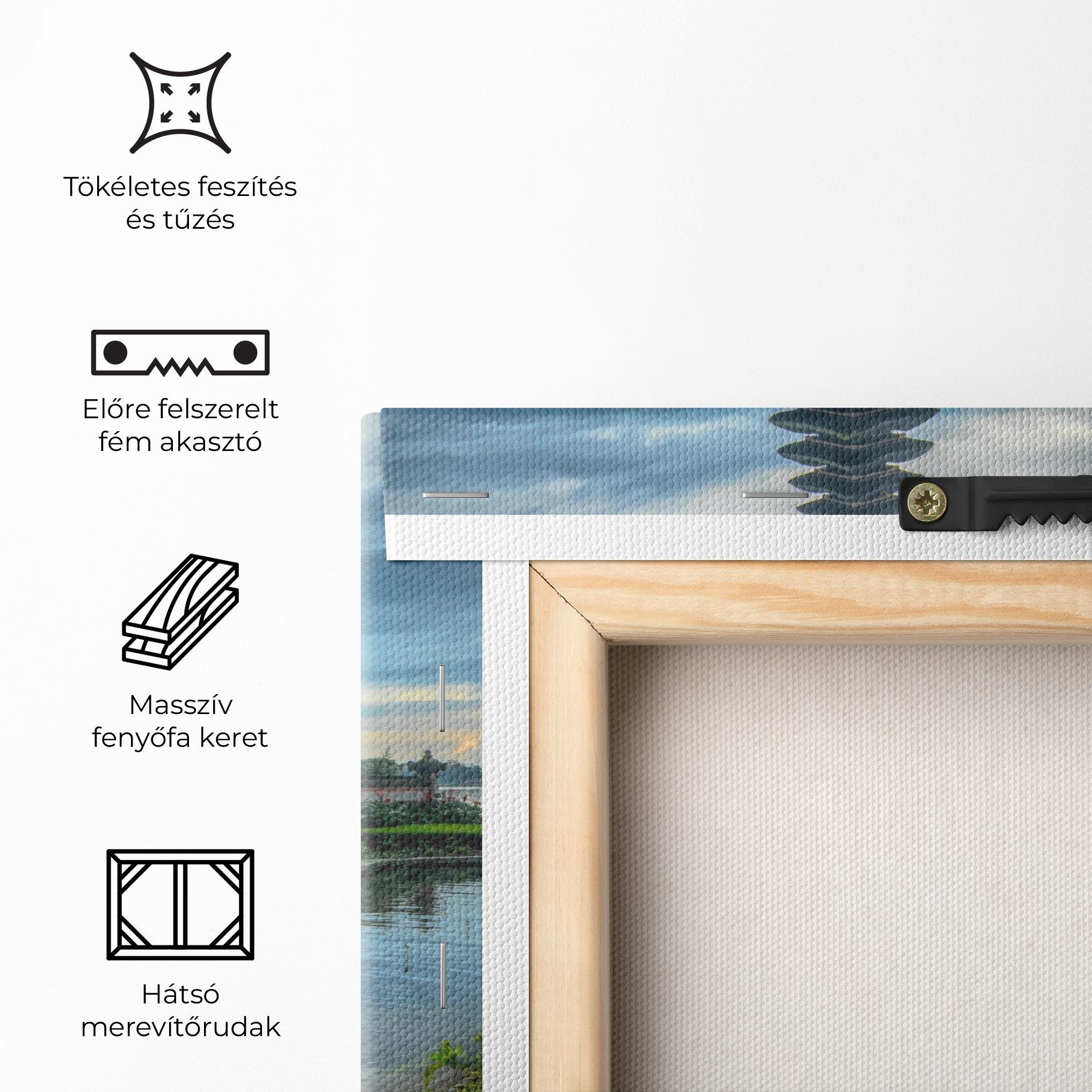 Vászonkép Chinese Landscape mockup 5