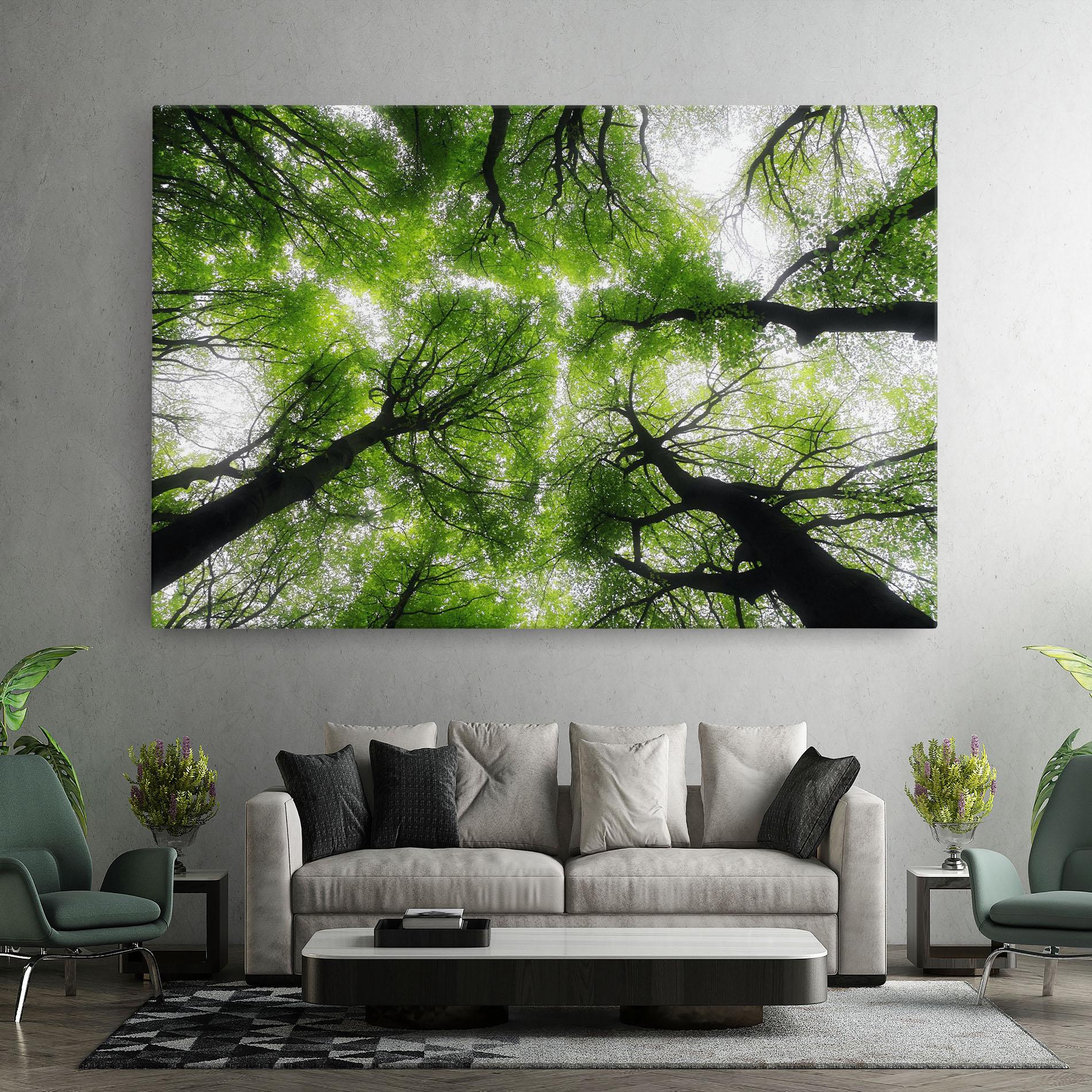 Vászonkép Forest Green Tree mockup 7