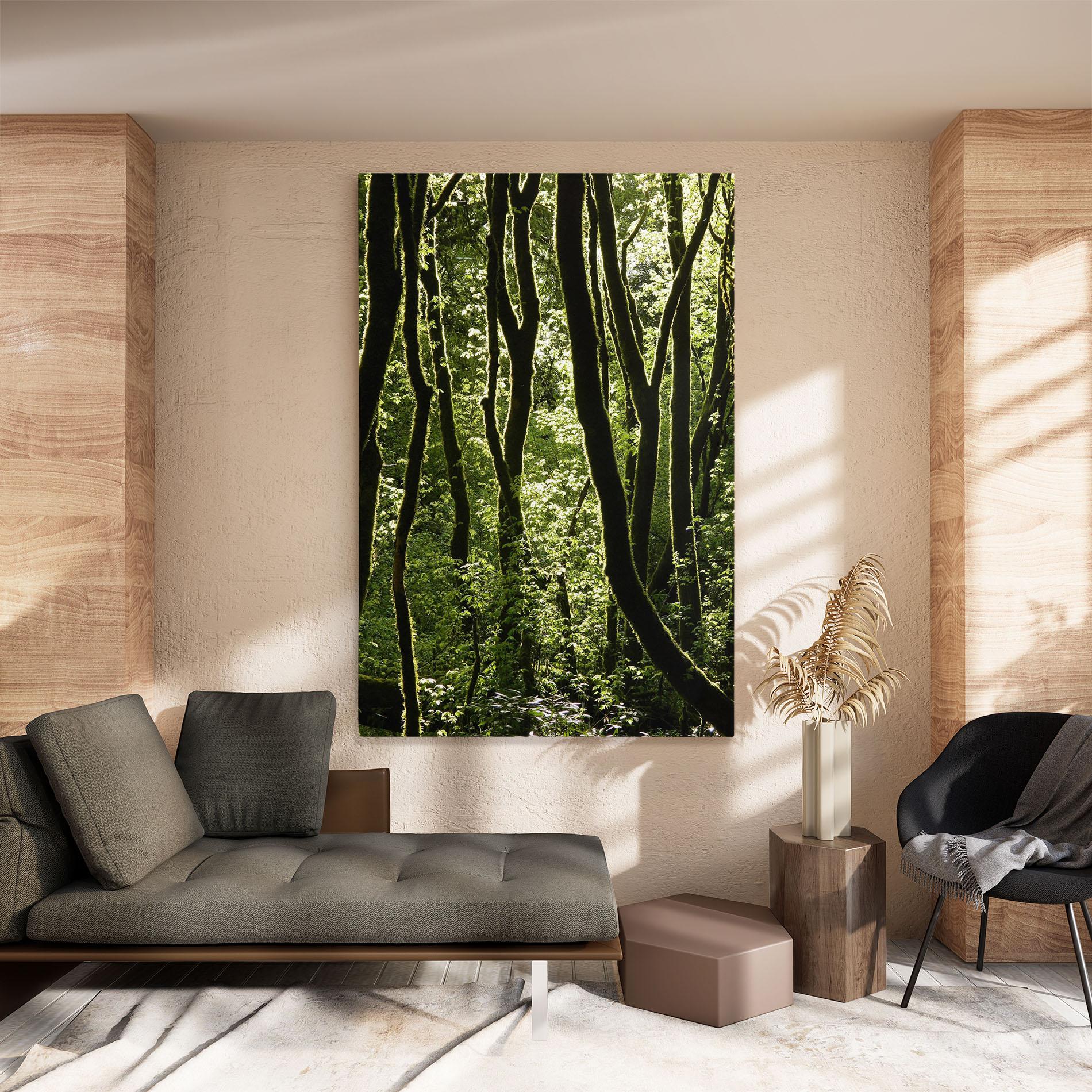 Vászonkép Forest Black Trees mockup 8