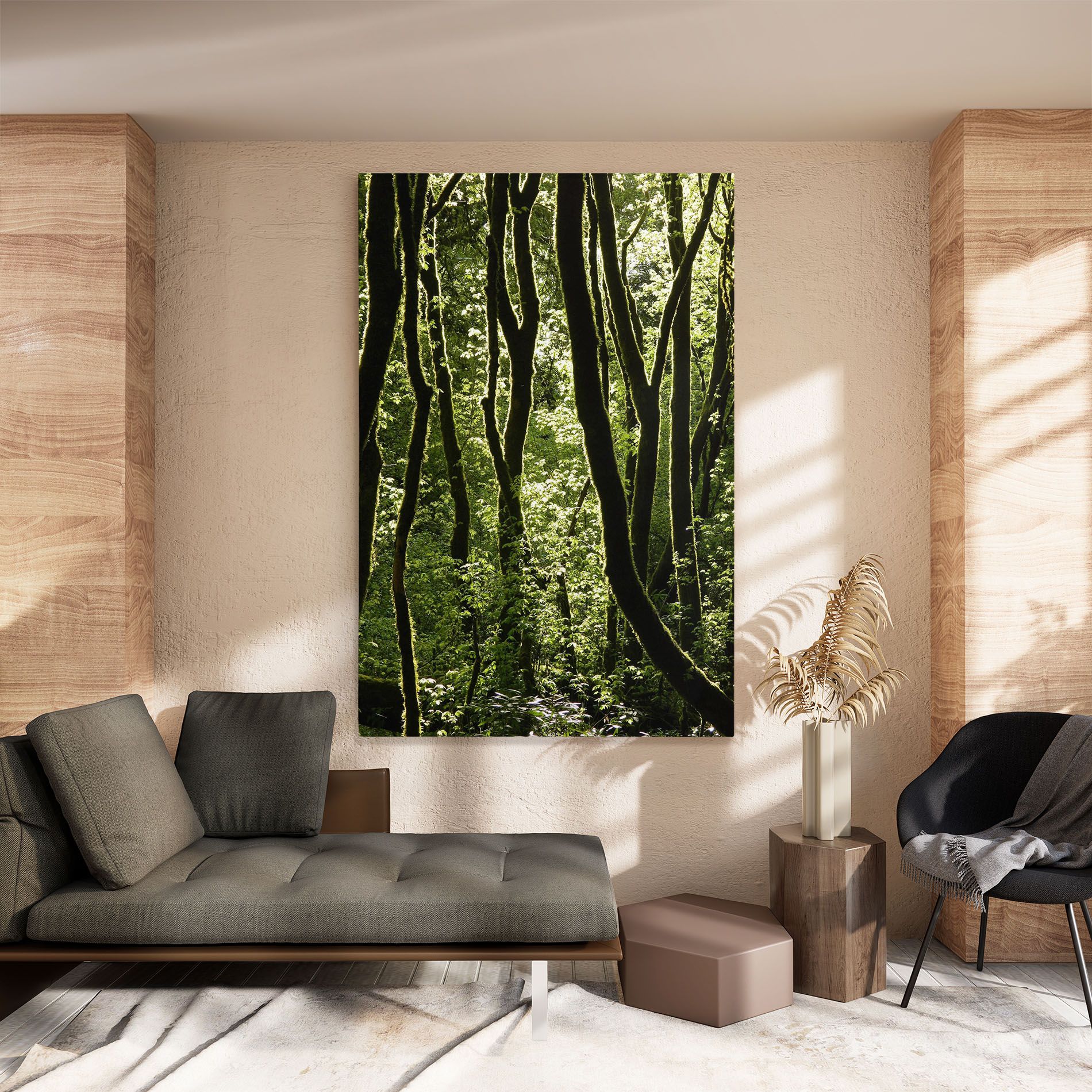 Forest Black Trees mockup 8