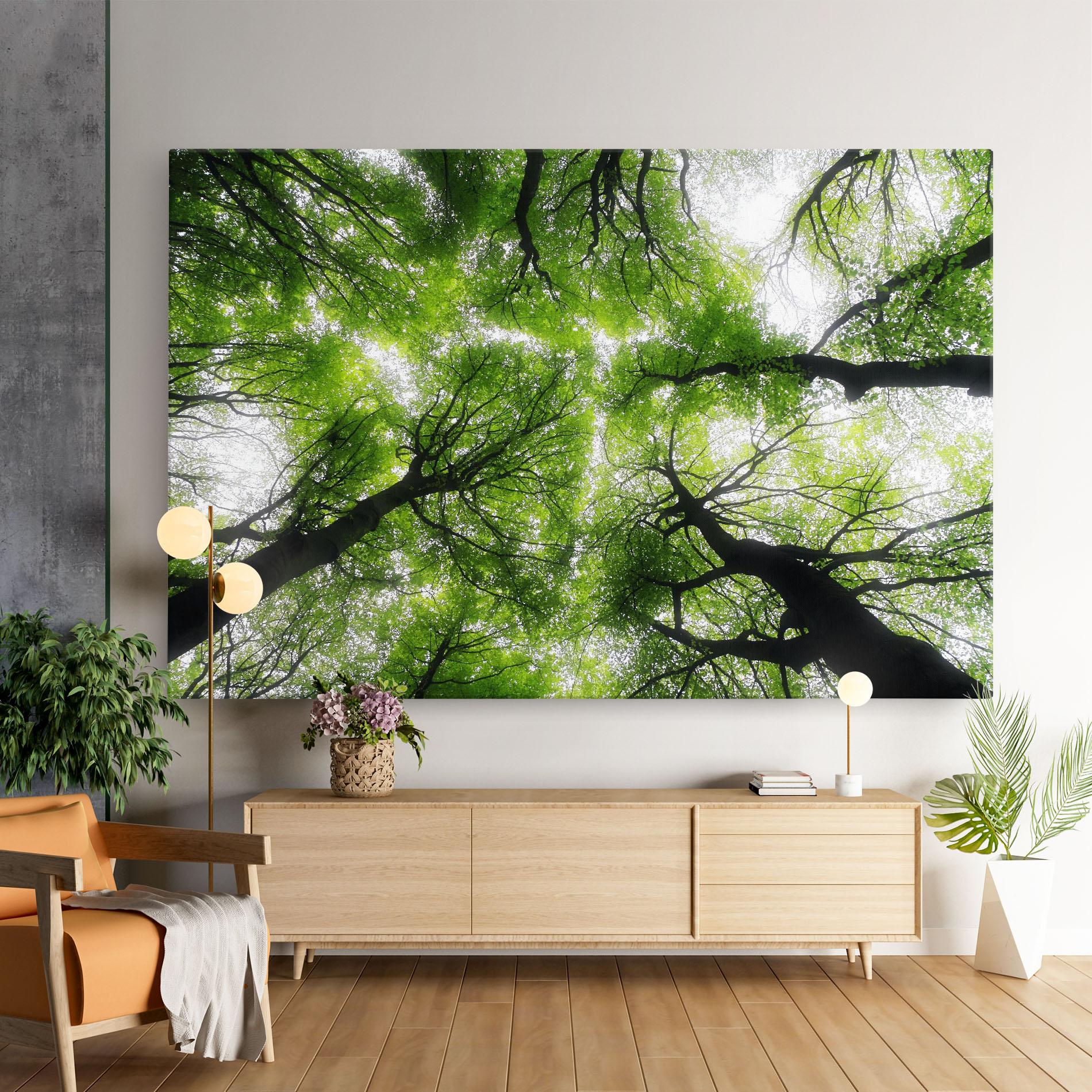 Vászonkép Forest Green Tree mockup 9