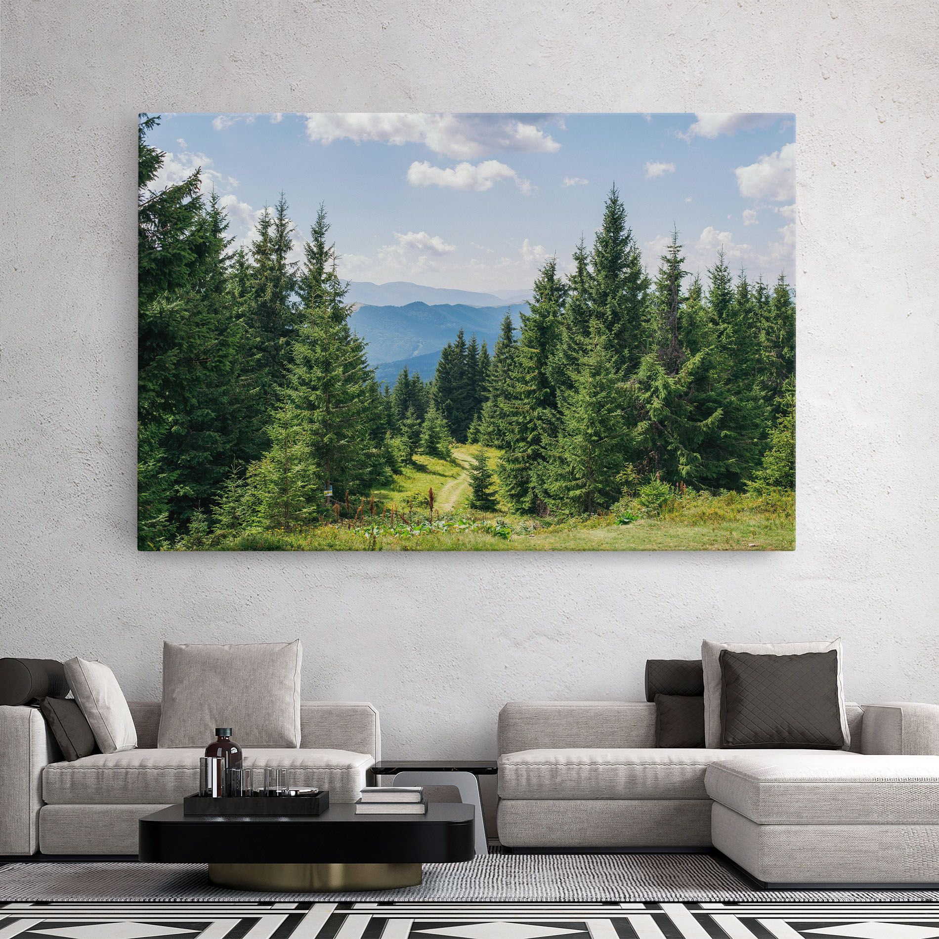 Carpathian Mountain mockup 2