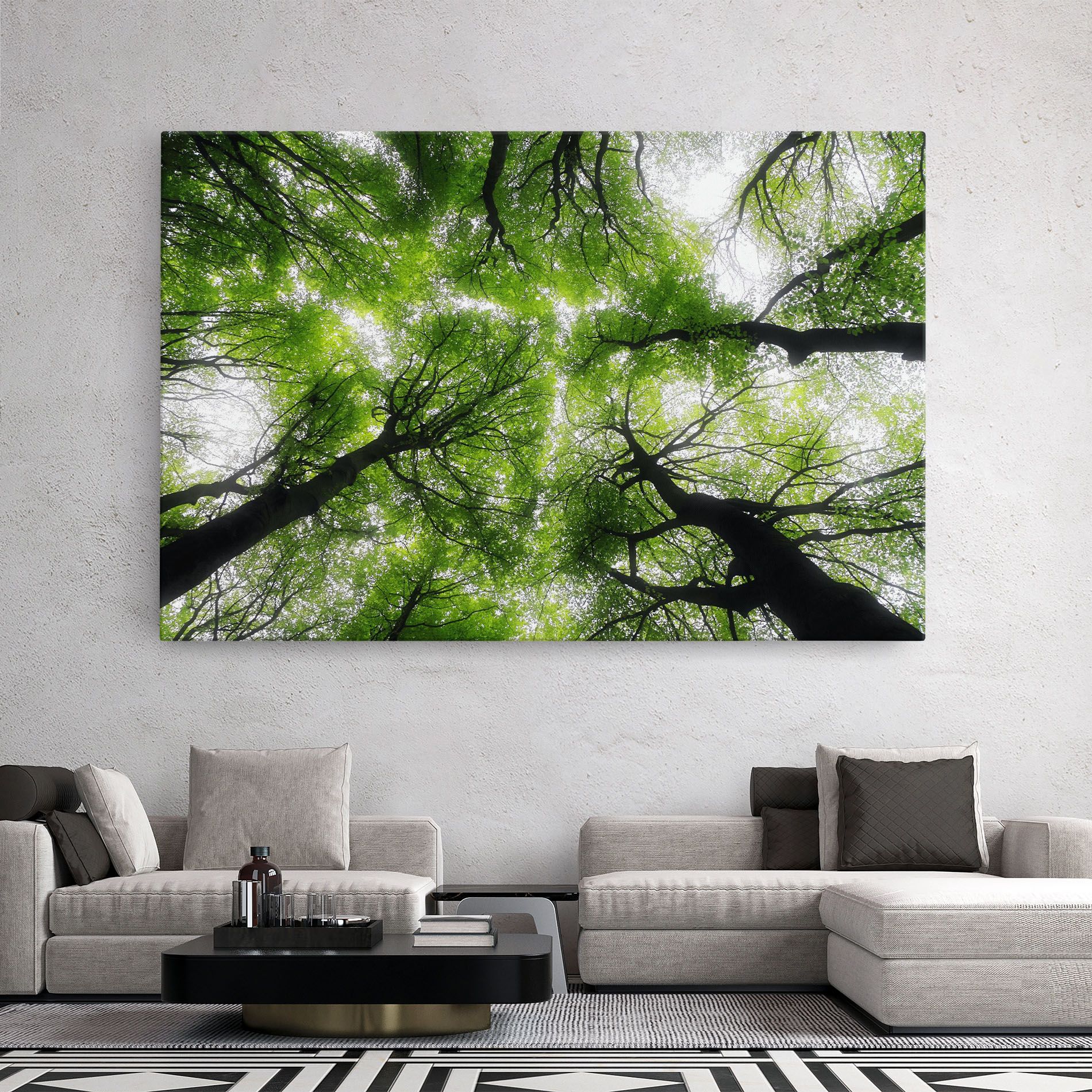 Forest Green Tree mockup 2