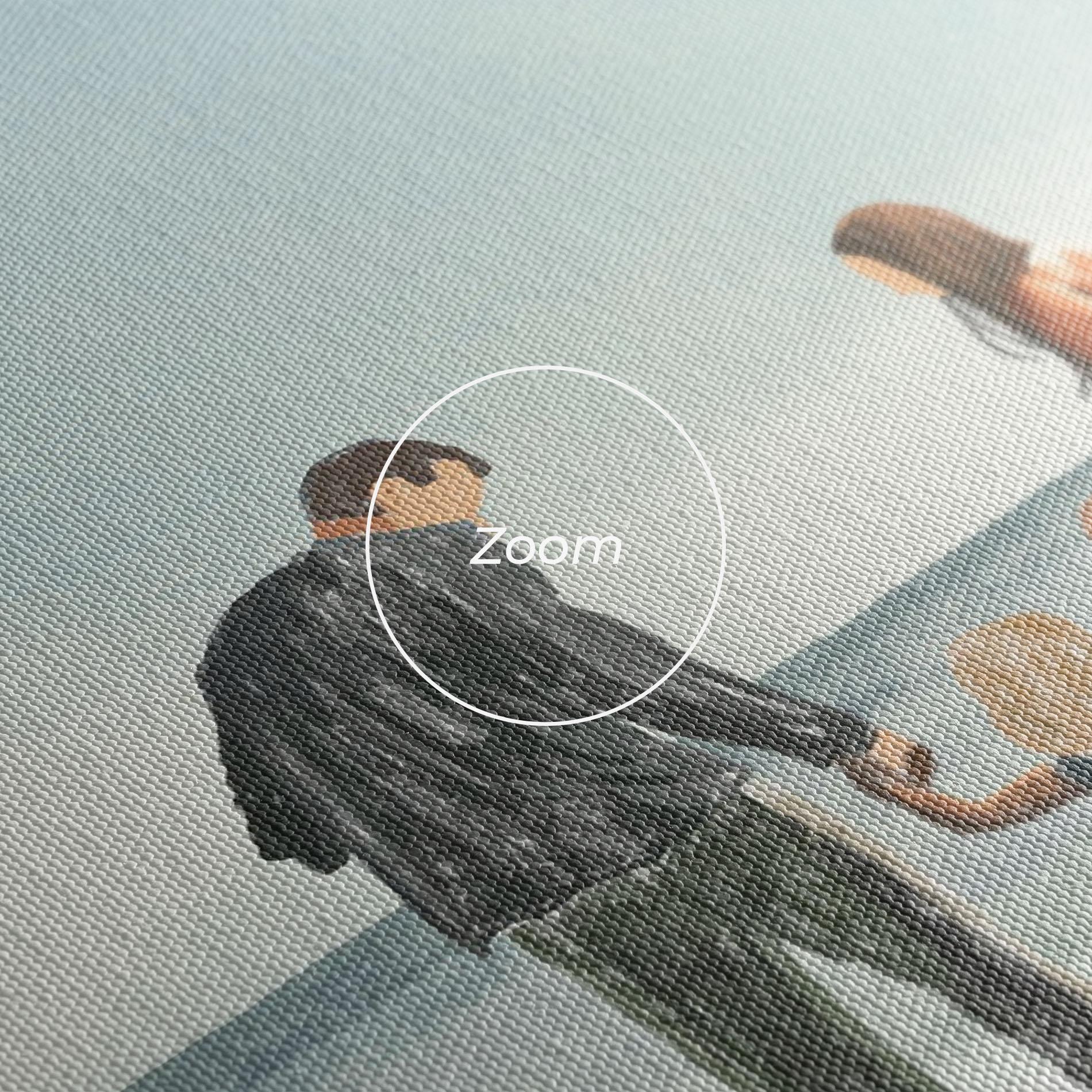 Vászonkép Beach Family mockup 3