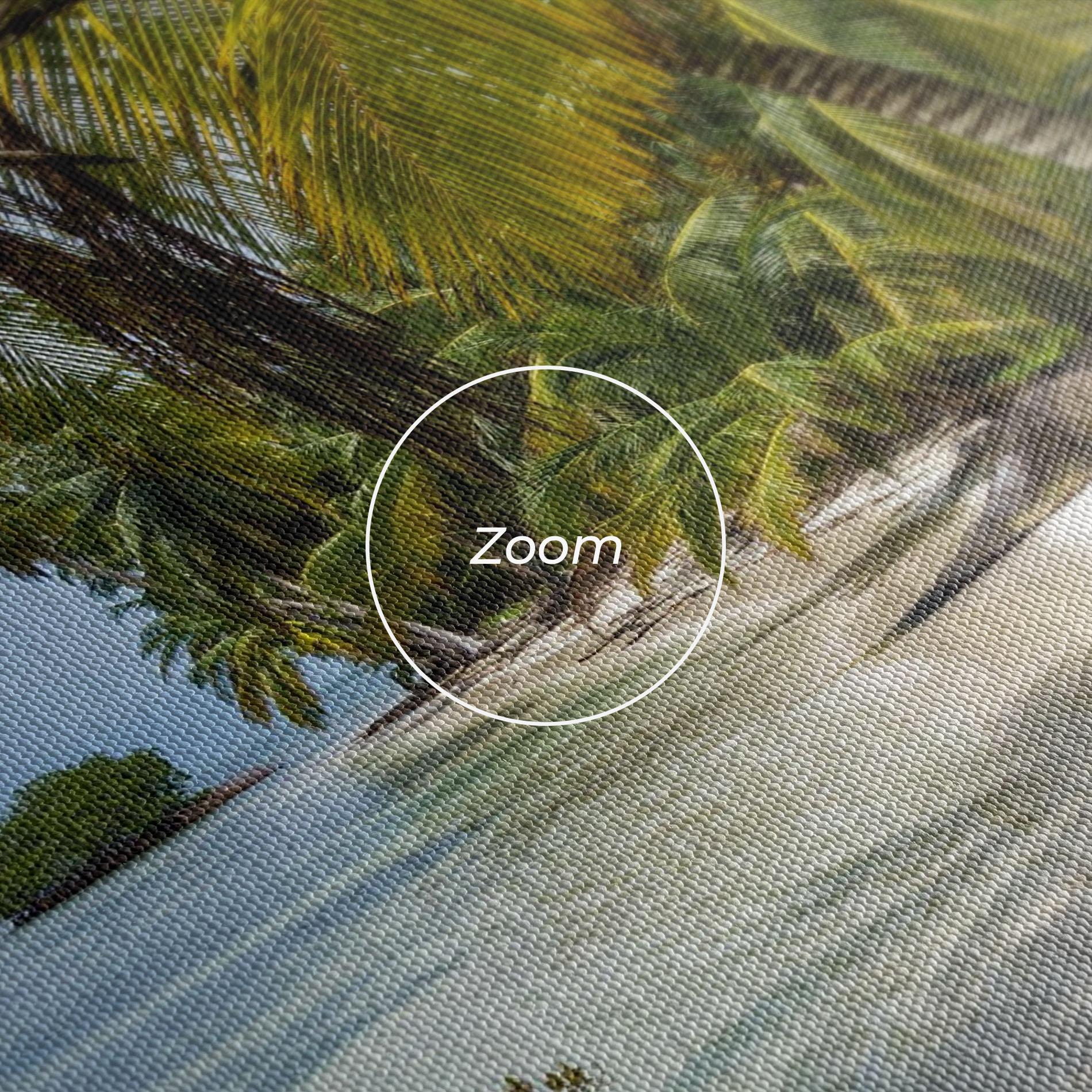 Vászonkép Island Beach mockup 3