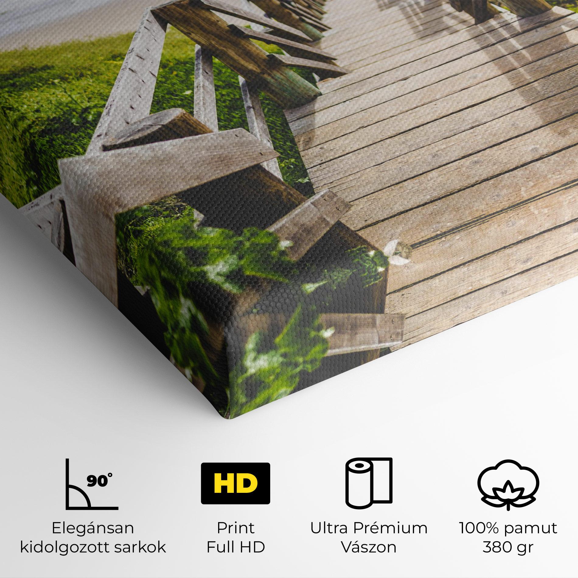 Vászonkép Beach Road mockup 4