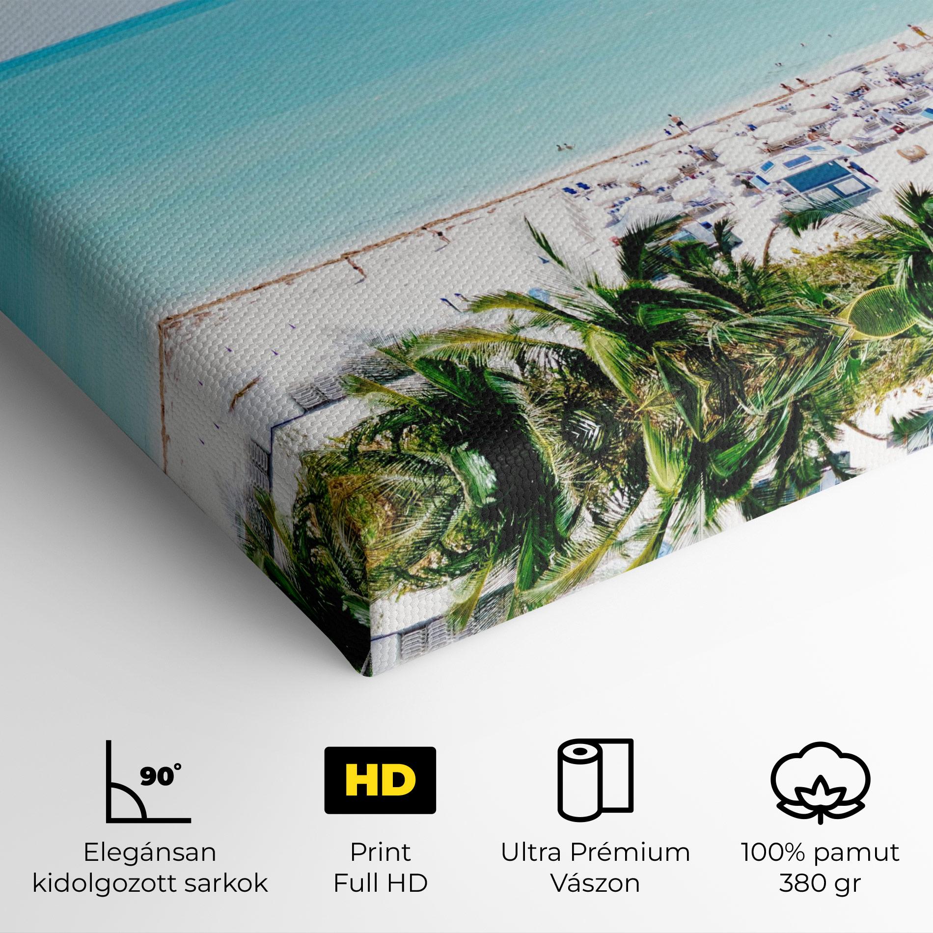 Vászonkép Blue Clear Water mockup 4