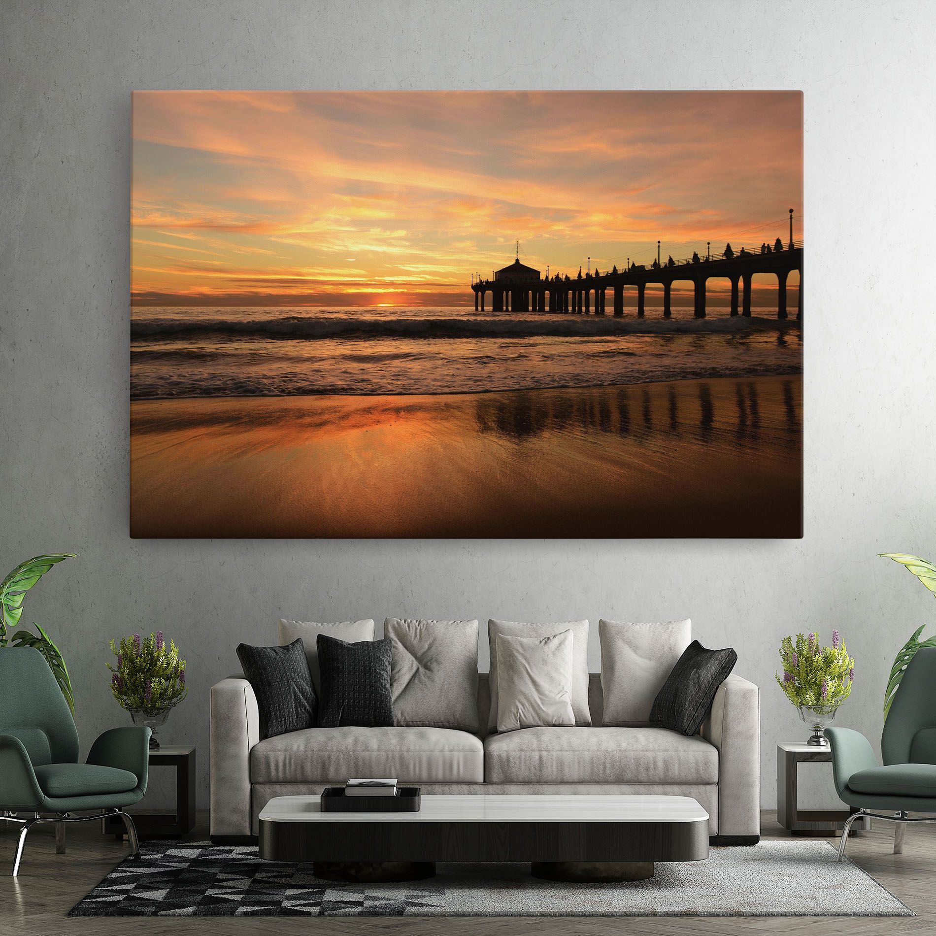 Beach Sunset View mockup 7