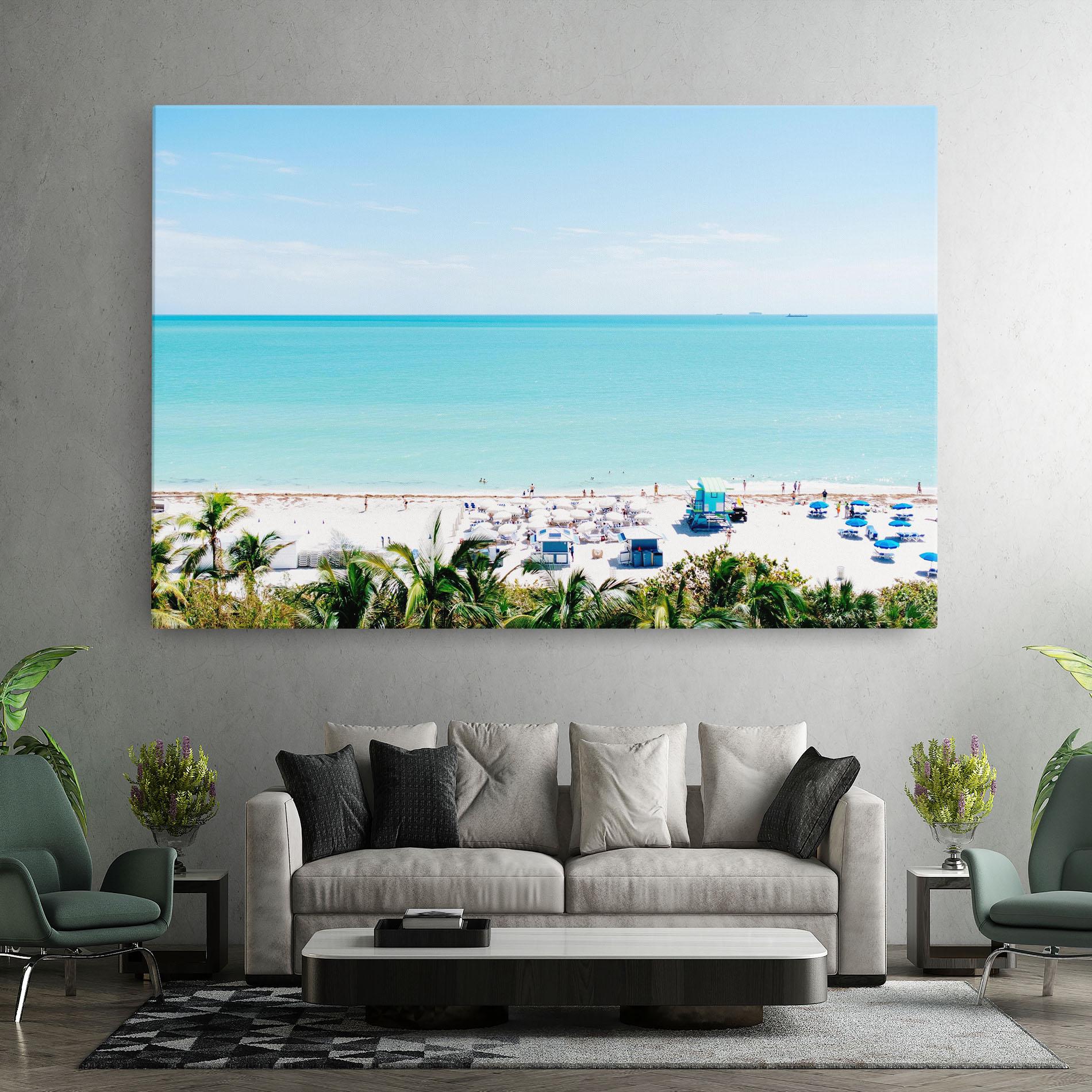 Vászonkép Blue Clear Water mockup 7