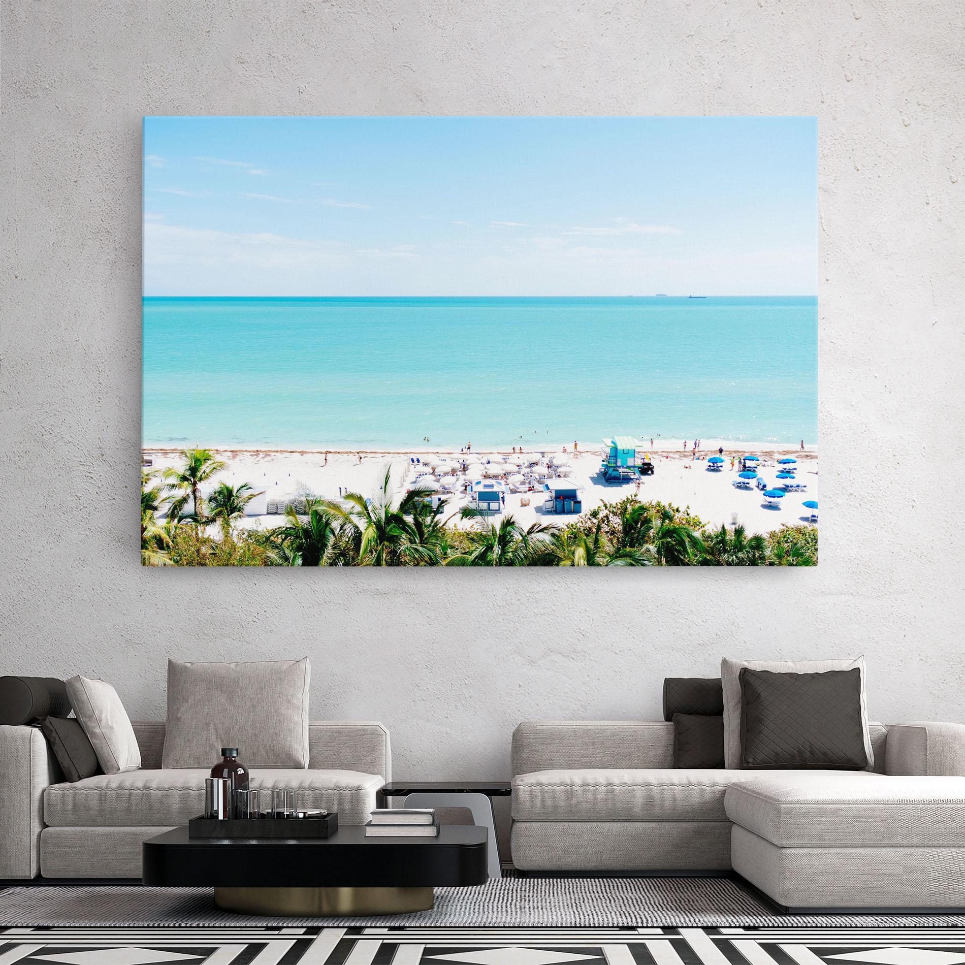 Vászonkép Blue Clear Water mockup 2