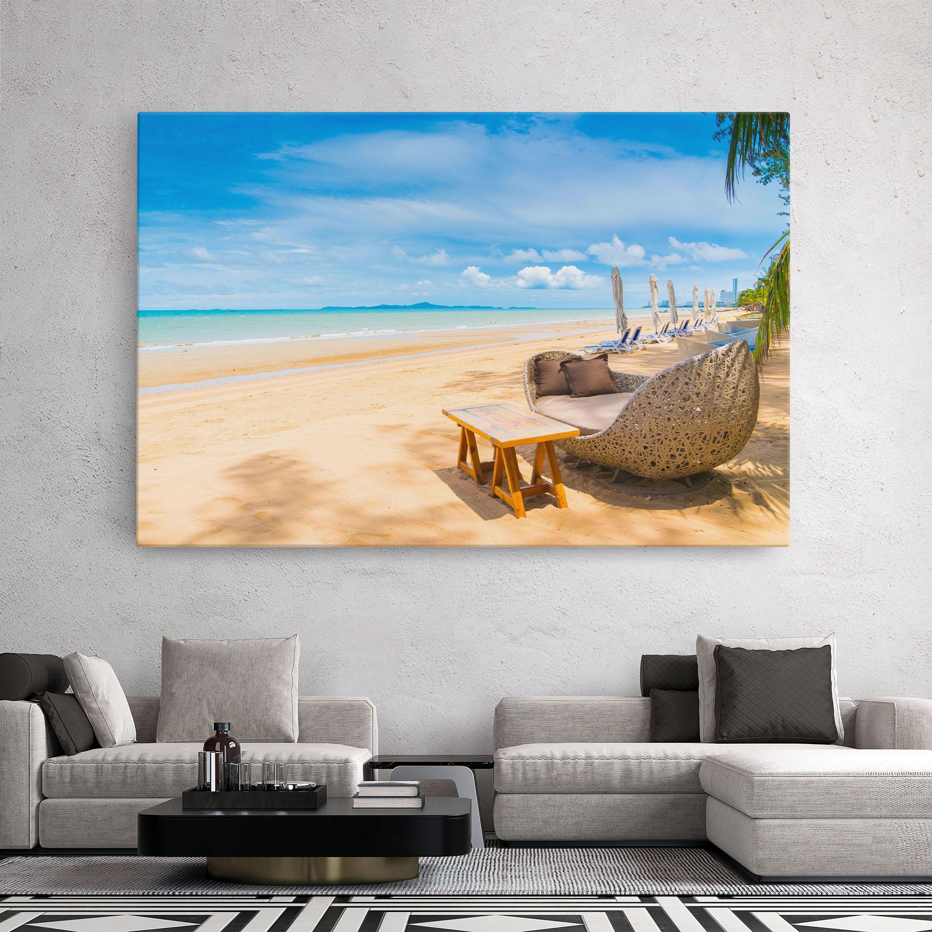 Vászonkép Dinning Blue Sky mockup 2