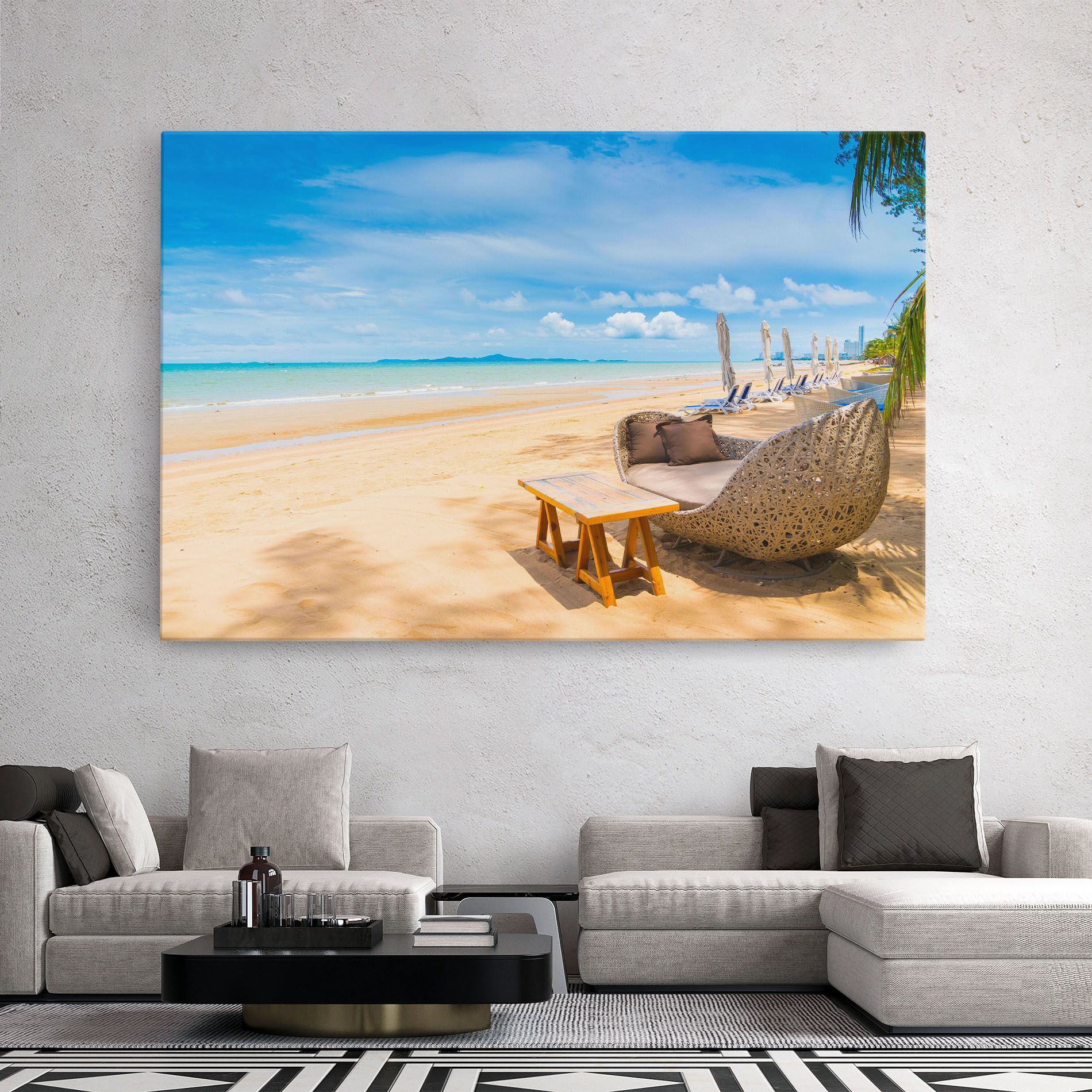 Dinning Blue Sky mockup 2