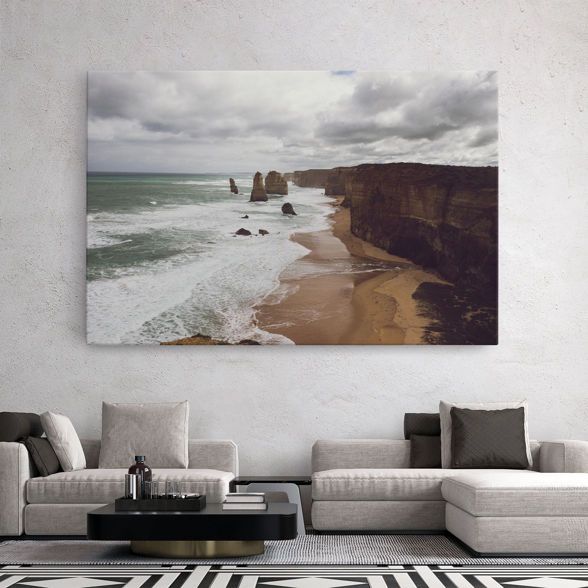 Grey Clouds Beach mockup 2