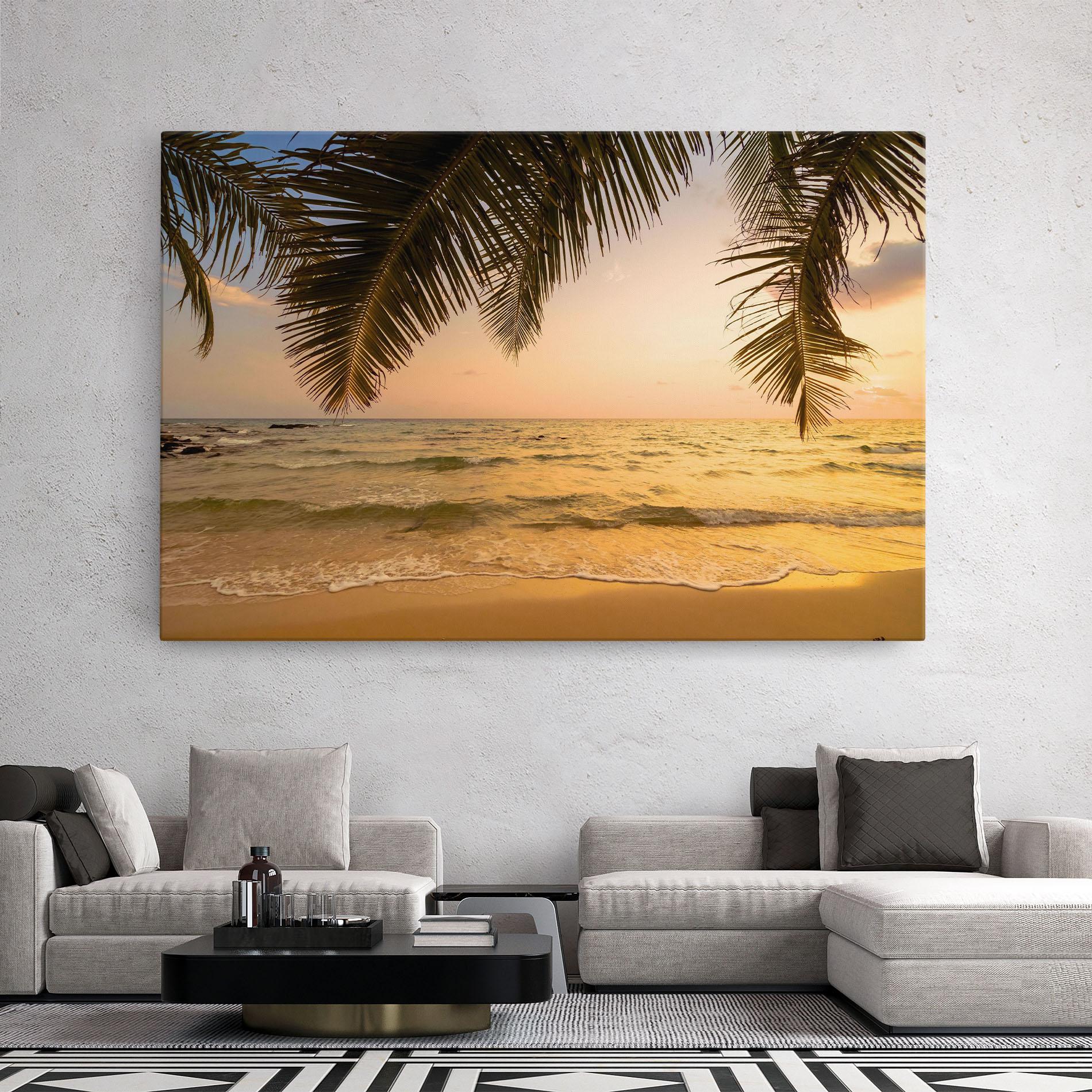 Vászonkép Paradise Island mockup 2