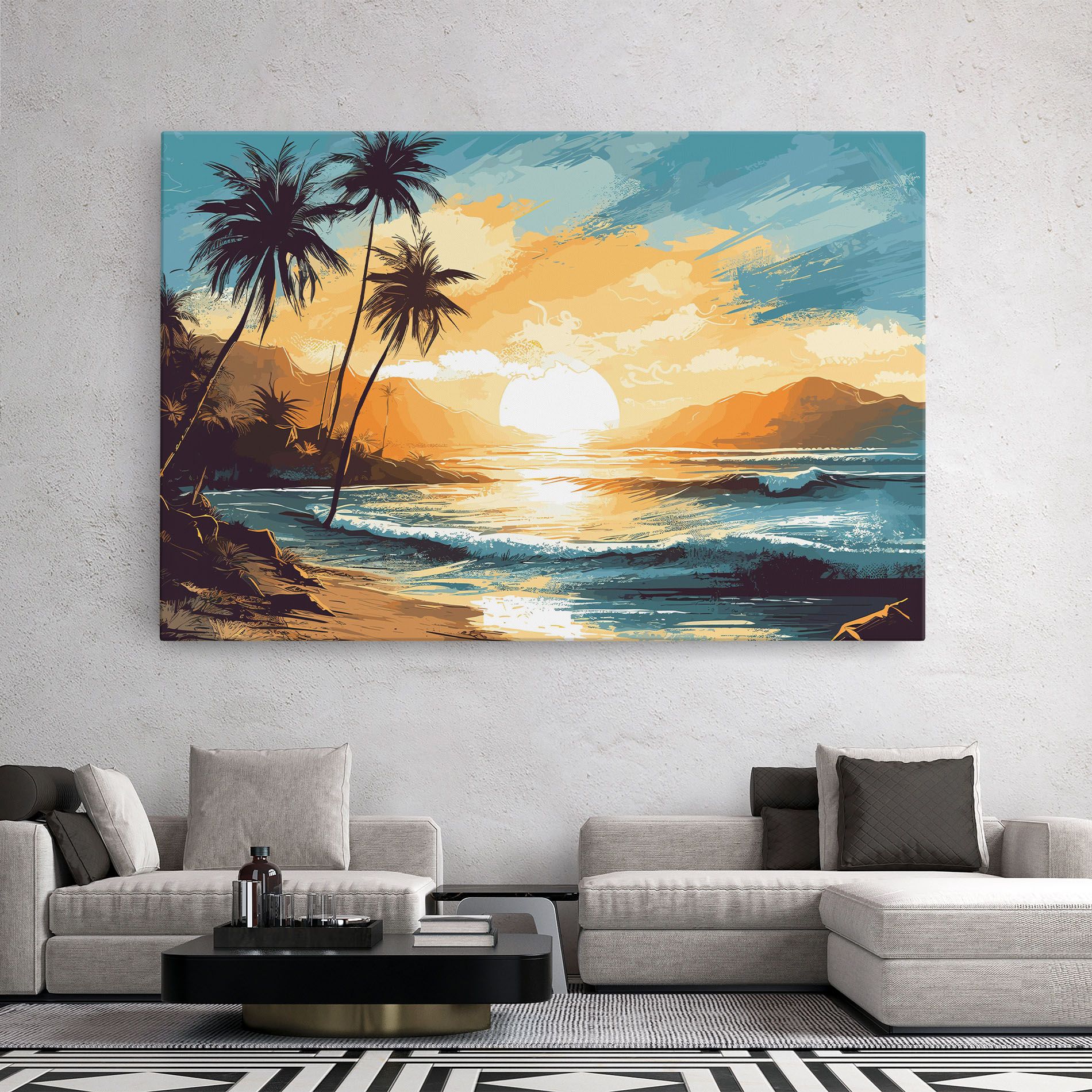 Sunrise Beach View mockup 2