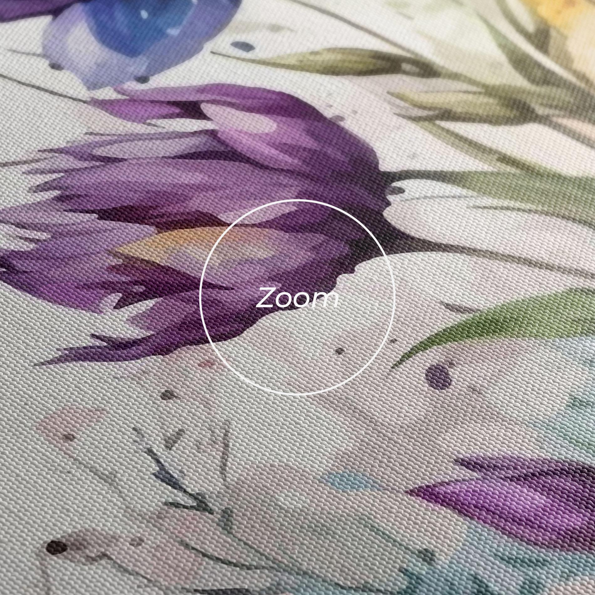 Vászonkép Art Flowers Spring mockup 3