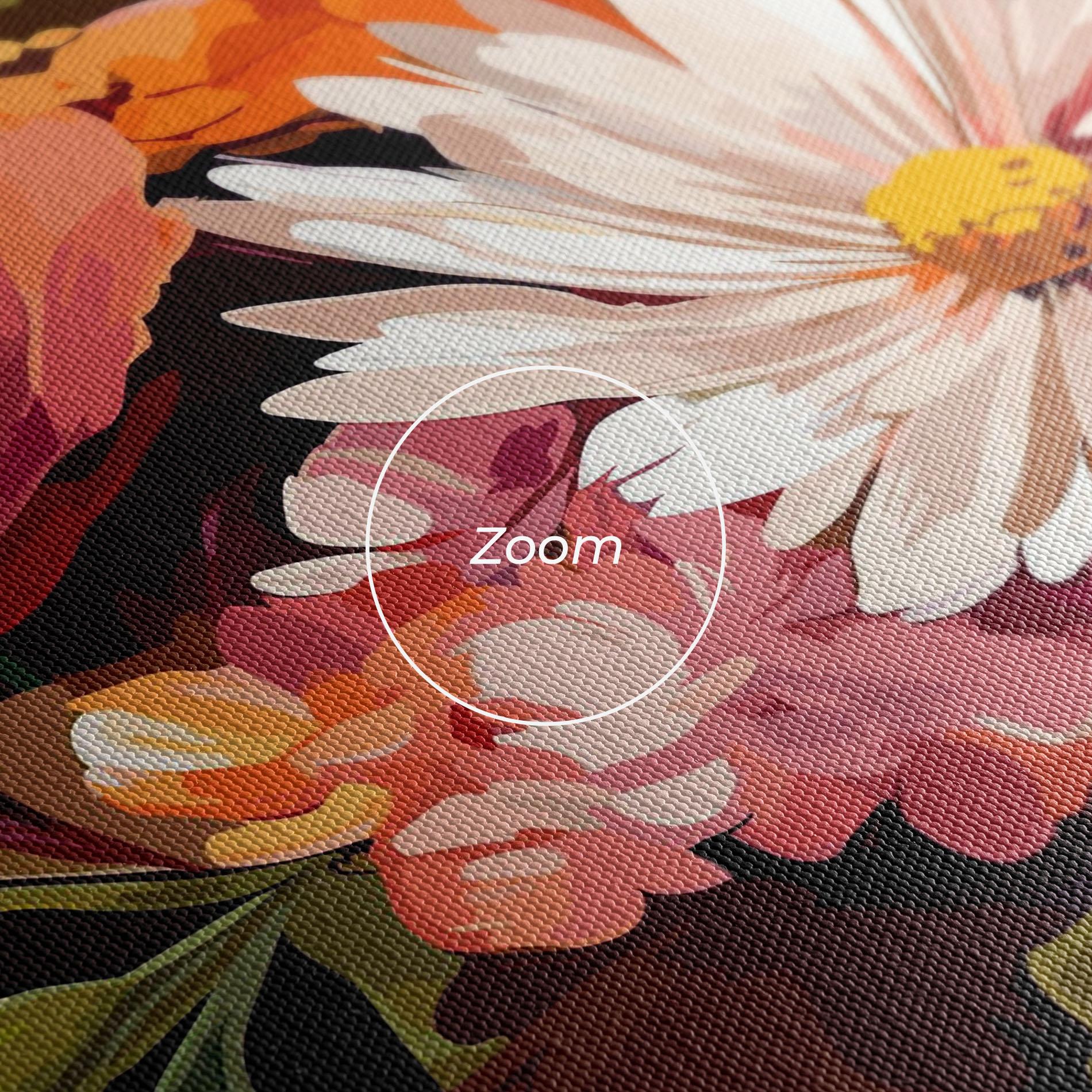 Vászonkép Cream Orange Spring mockup 3