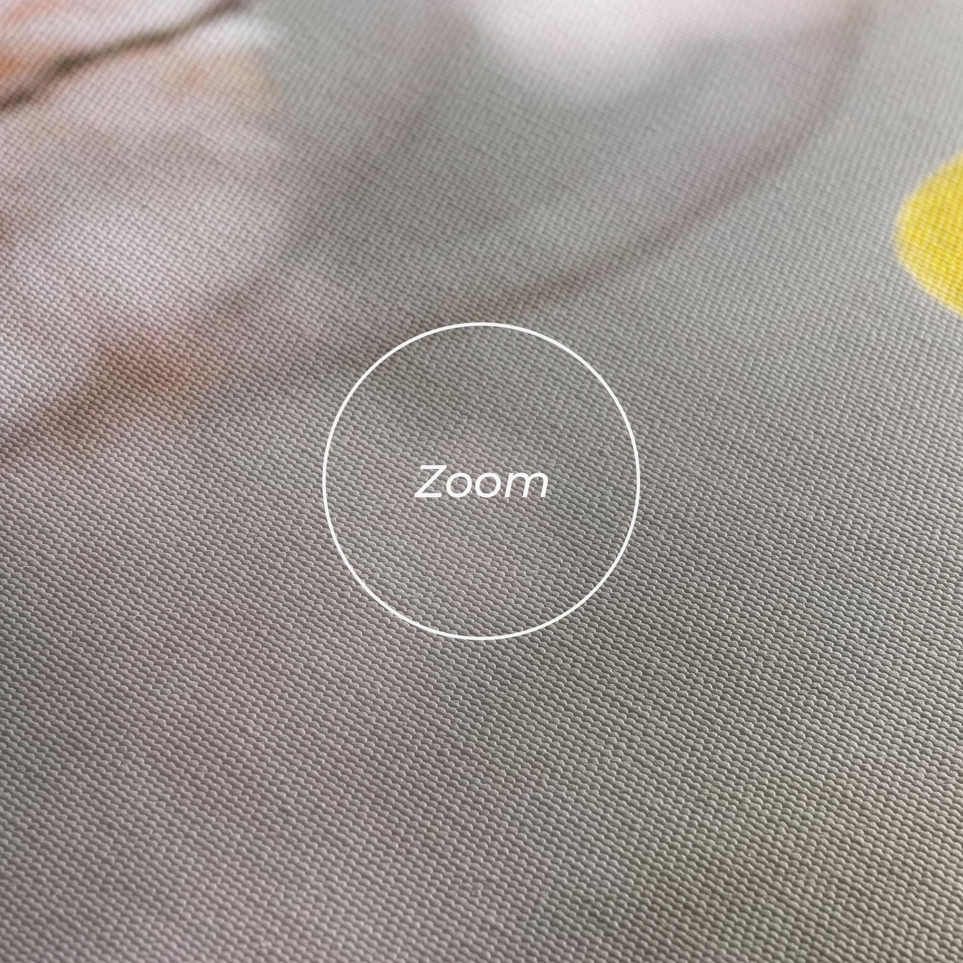 Vászonkép Pretty Spring Yellow Bird mockup 3