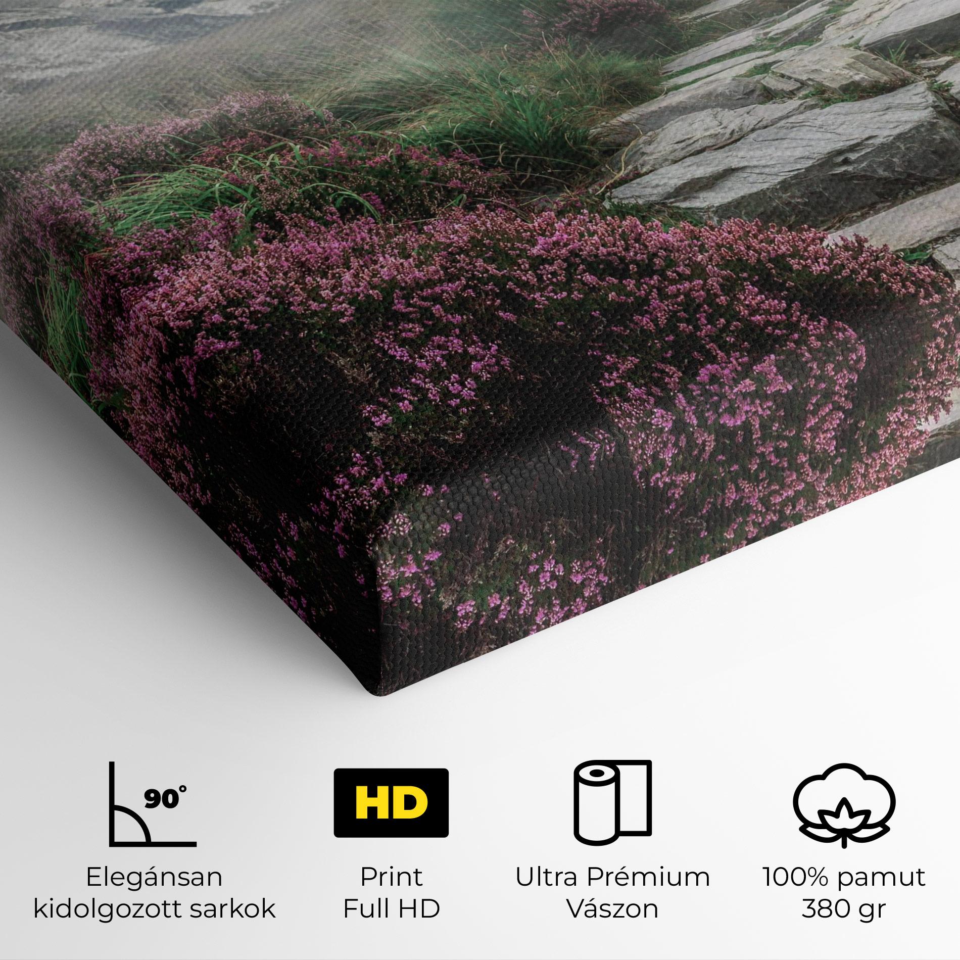 Vászonkép Mountain Spring View mockup 4