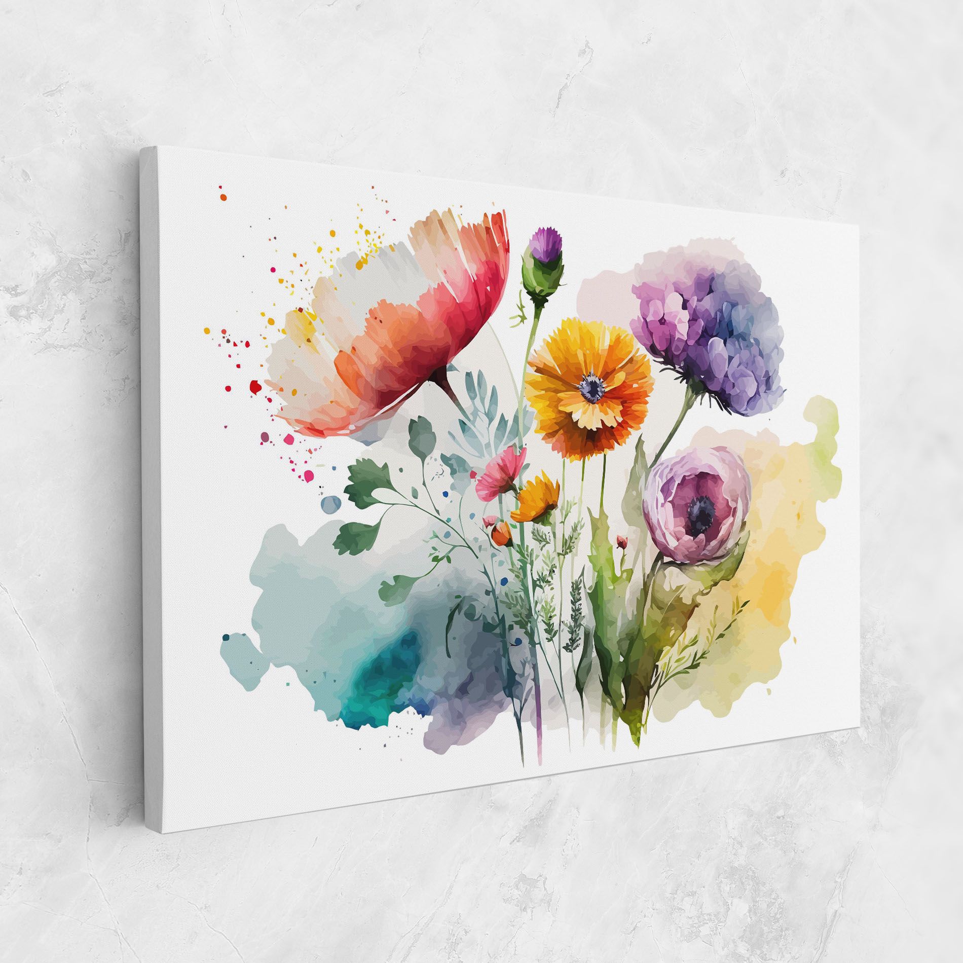 Beautiful Spring Flowers mockup 1