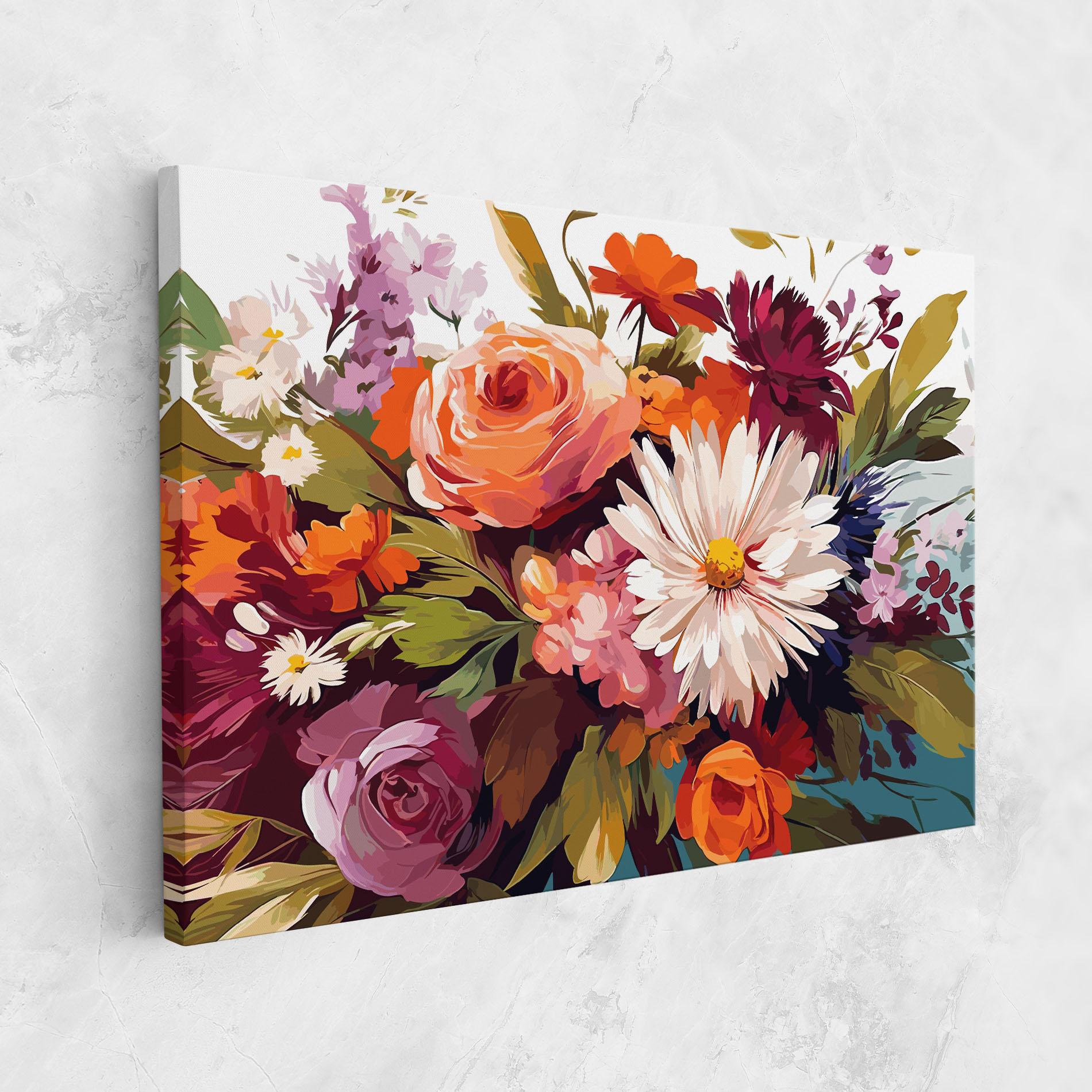 Vászonkép Cream Orange Spring mockup 1