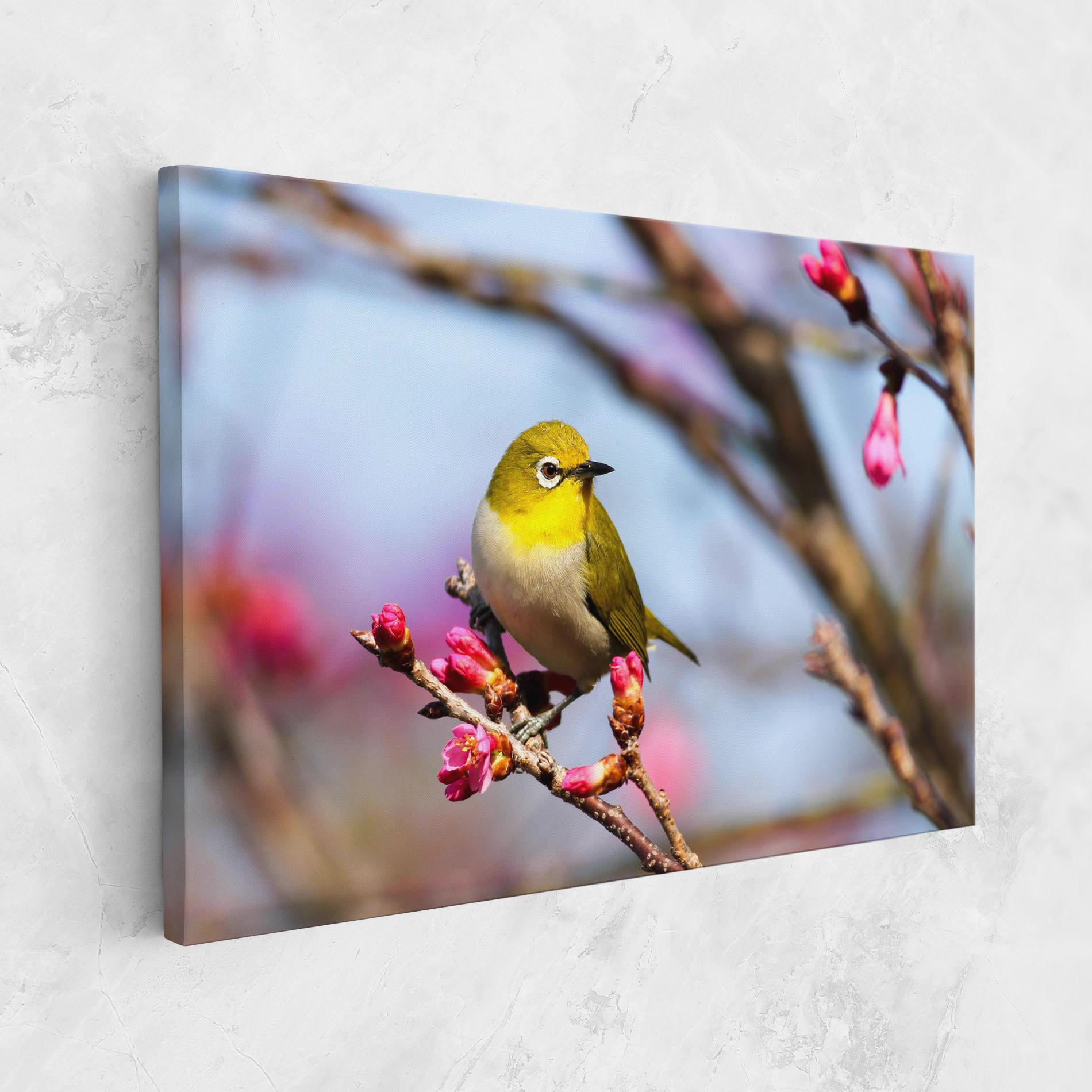 Vászonkép Cute Pink Flower Buds mockup 1