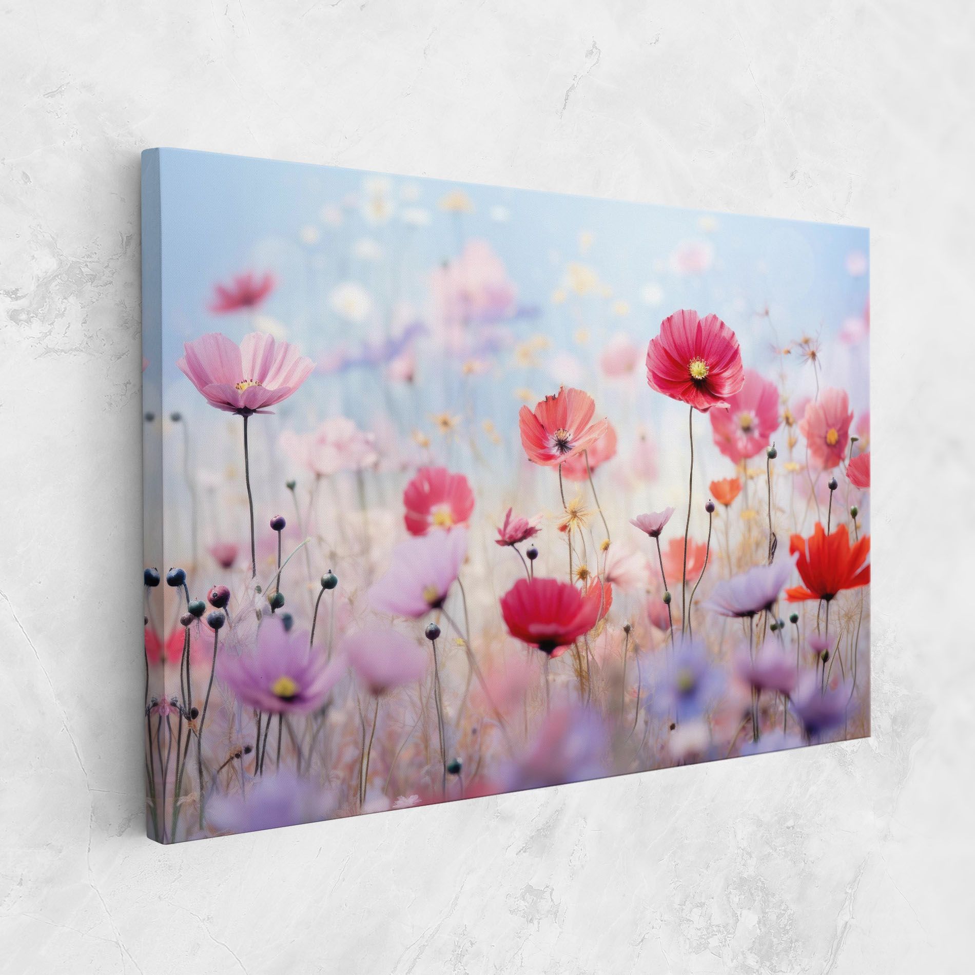 Dreamy Sprig Pink Flower mockup 1