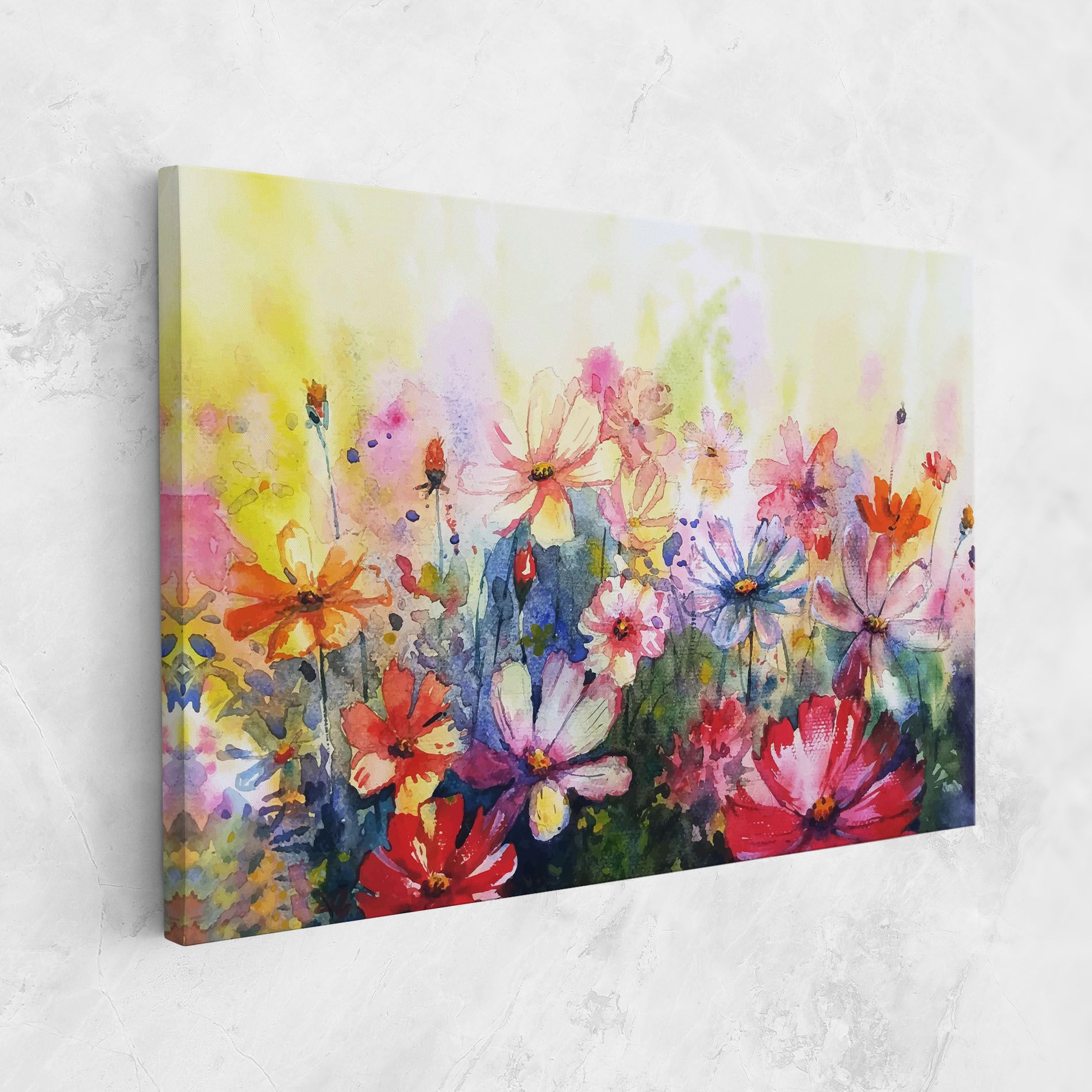 Water Art Flowers mockup 1