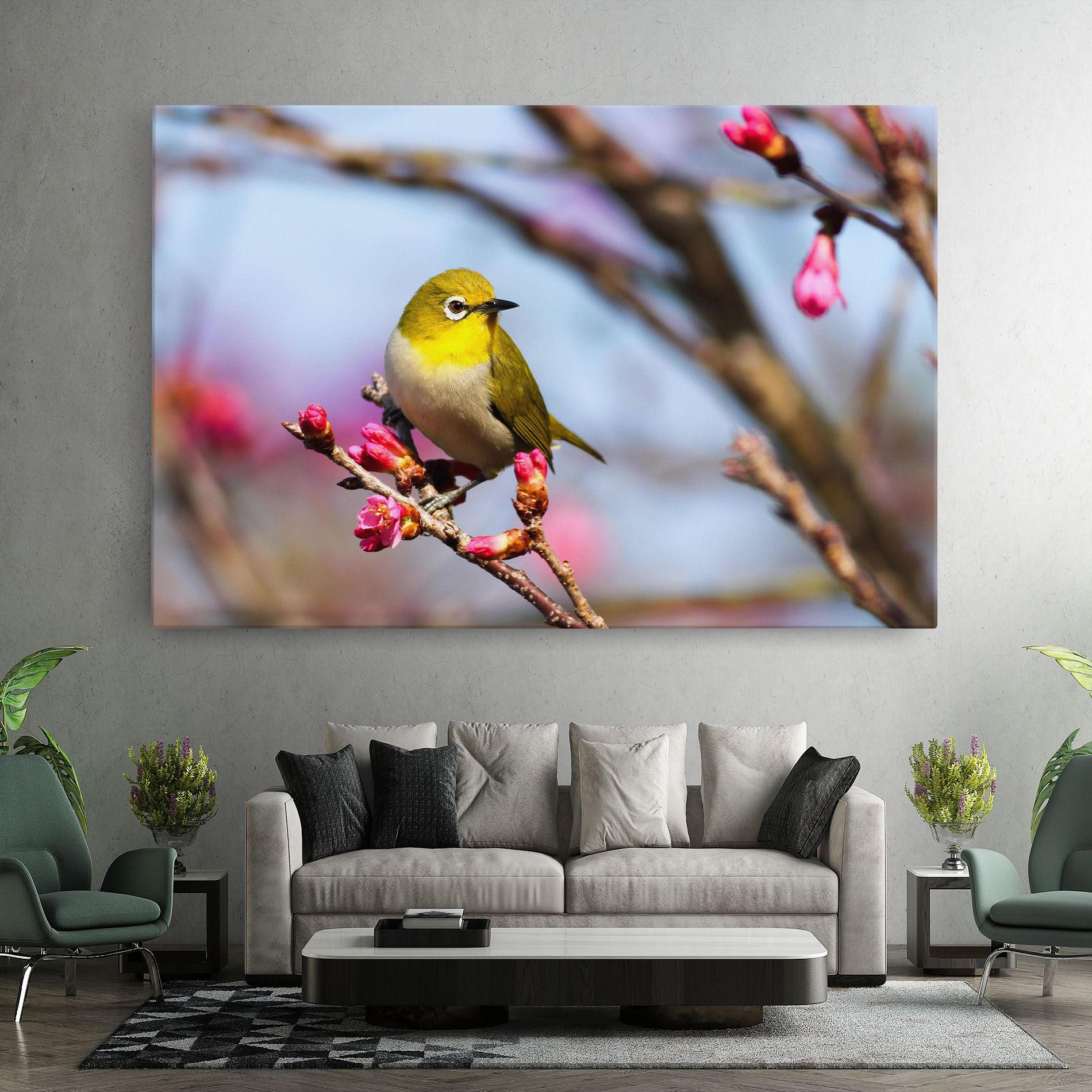 Cute Pink Flower Buds mockup 7