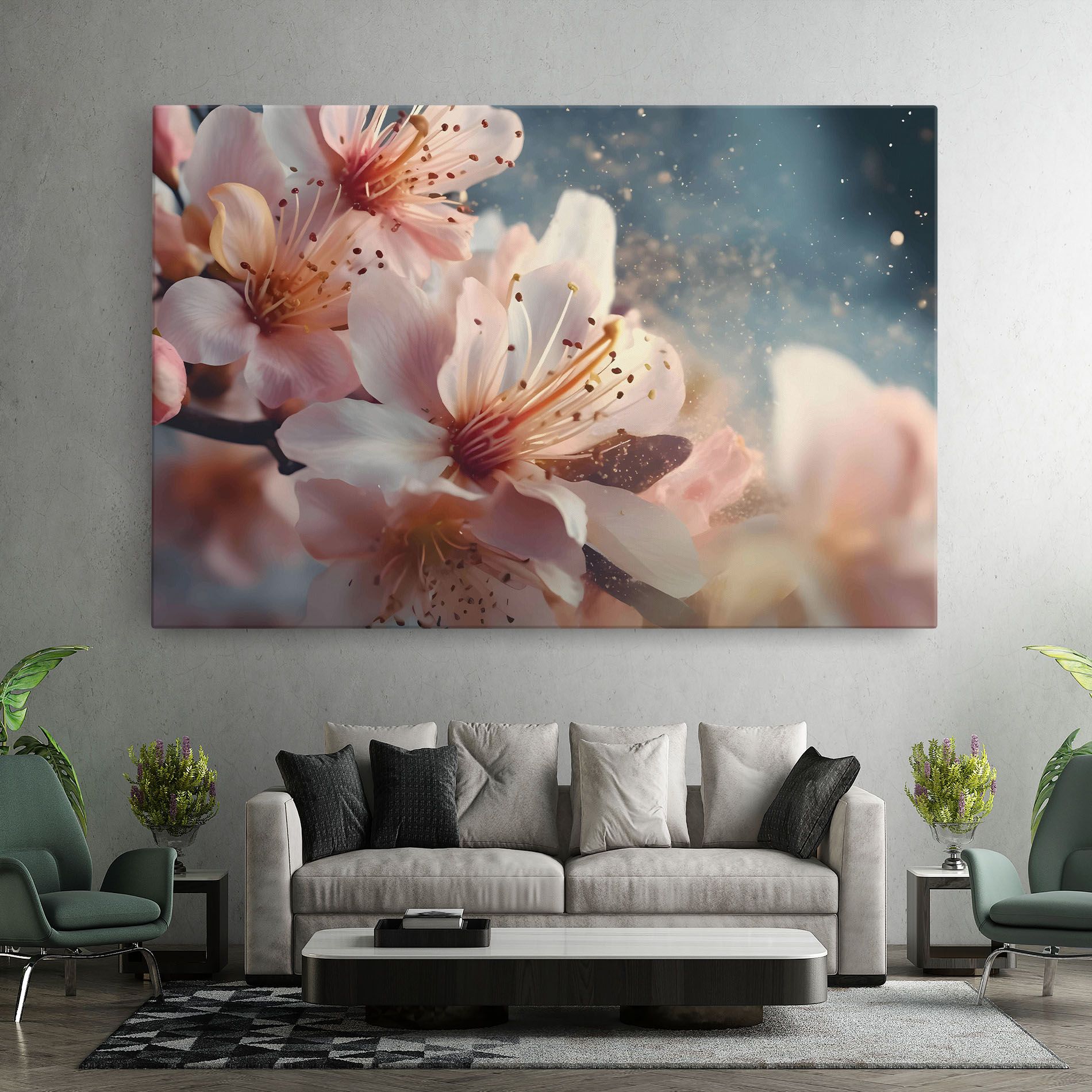 Flower Spring Art mockup 7