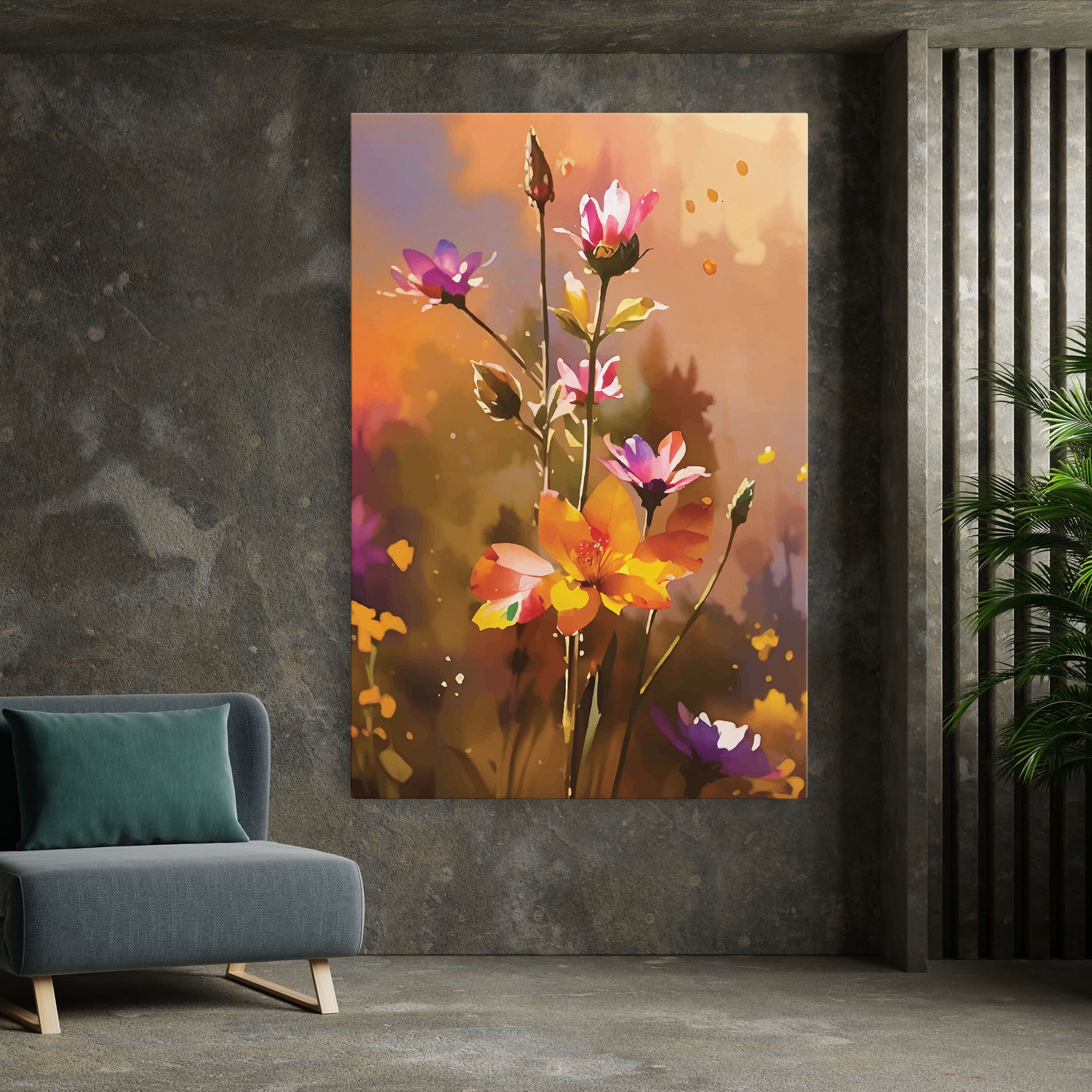 Orange Pink Spring mockup 7