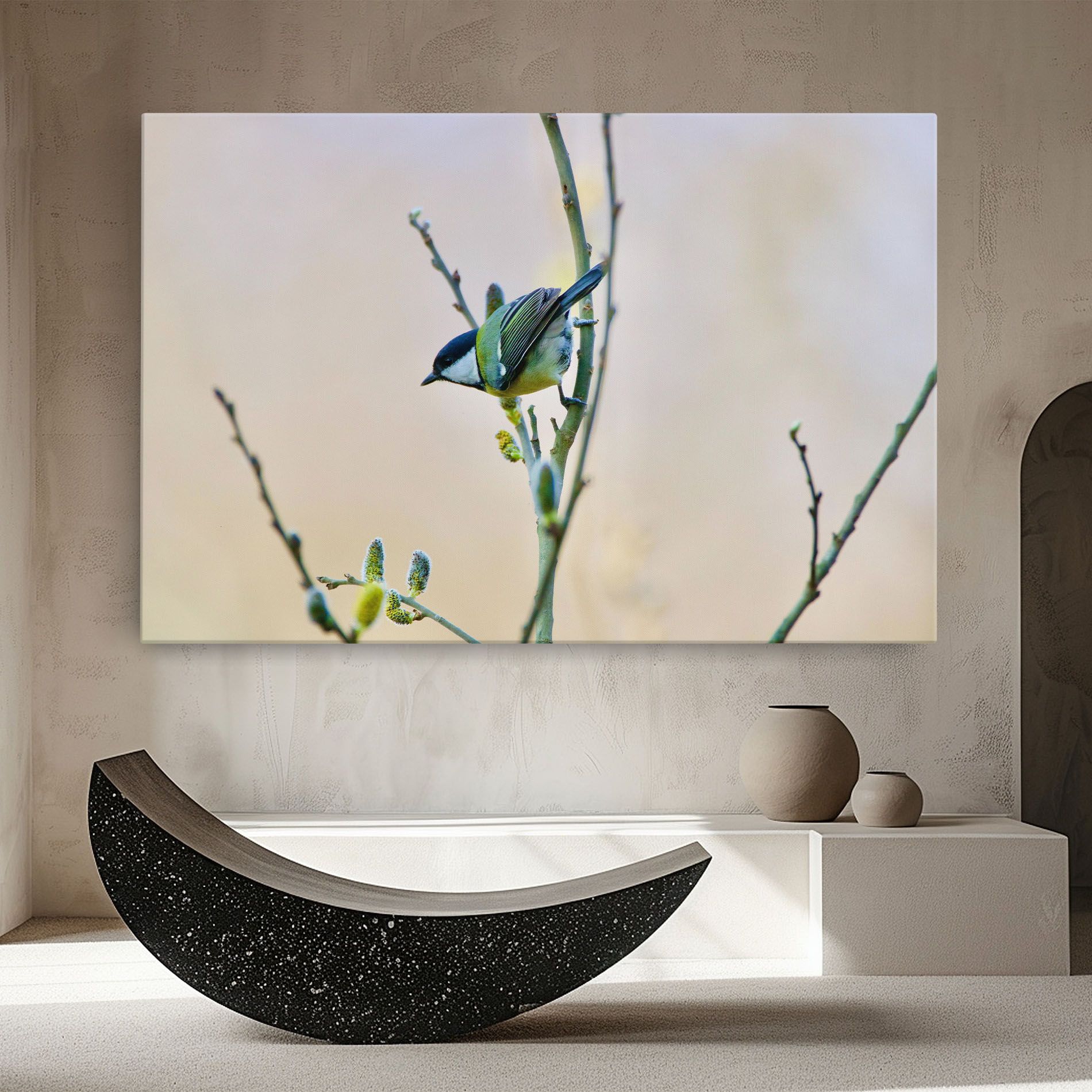 Beautiful Spring Bird mockup 8