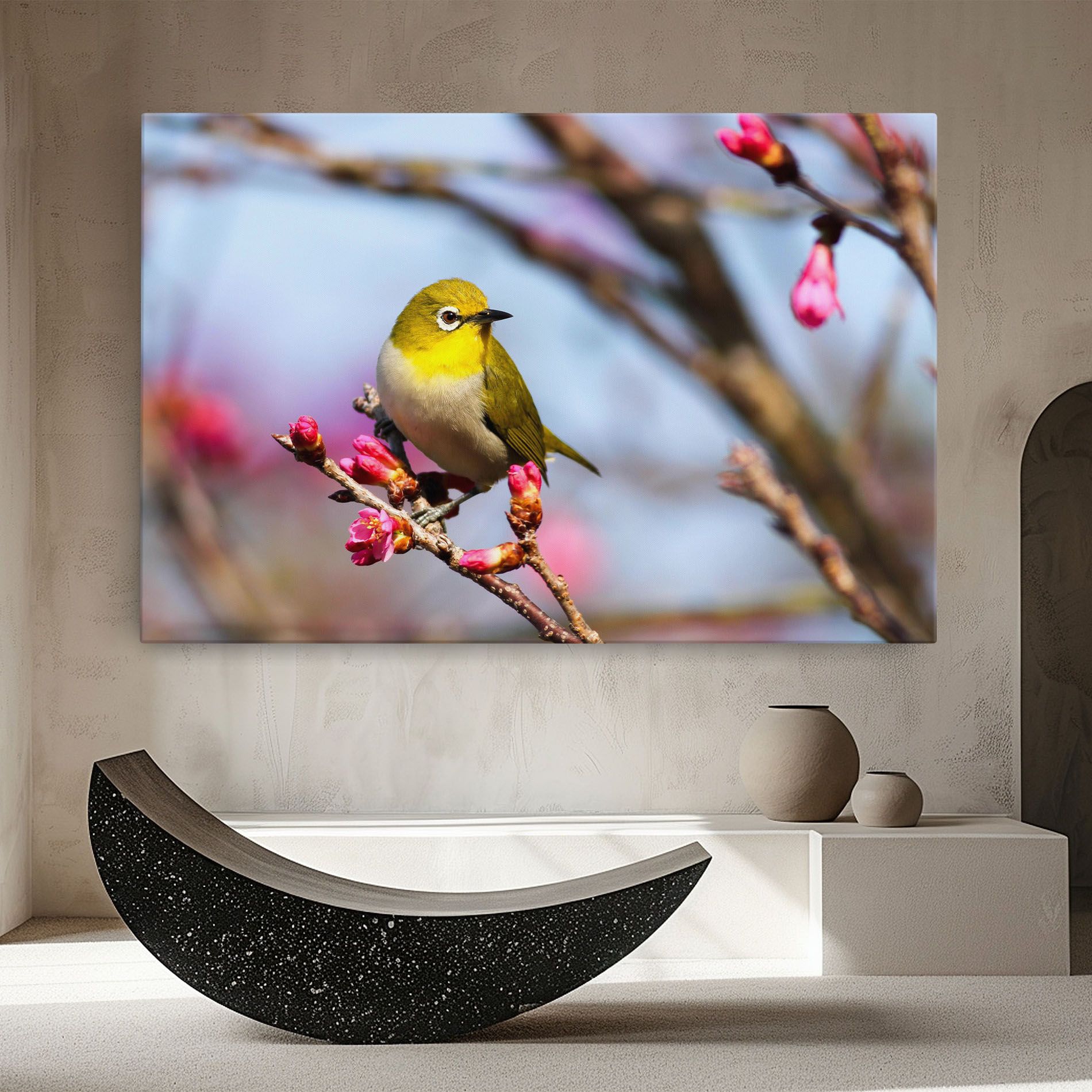 Cute Pink Flower Buds mockup 8