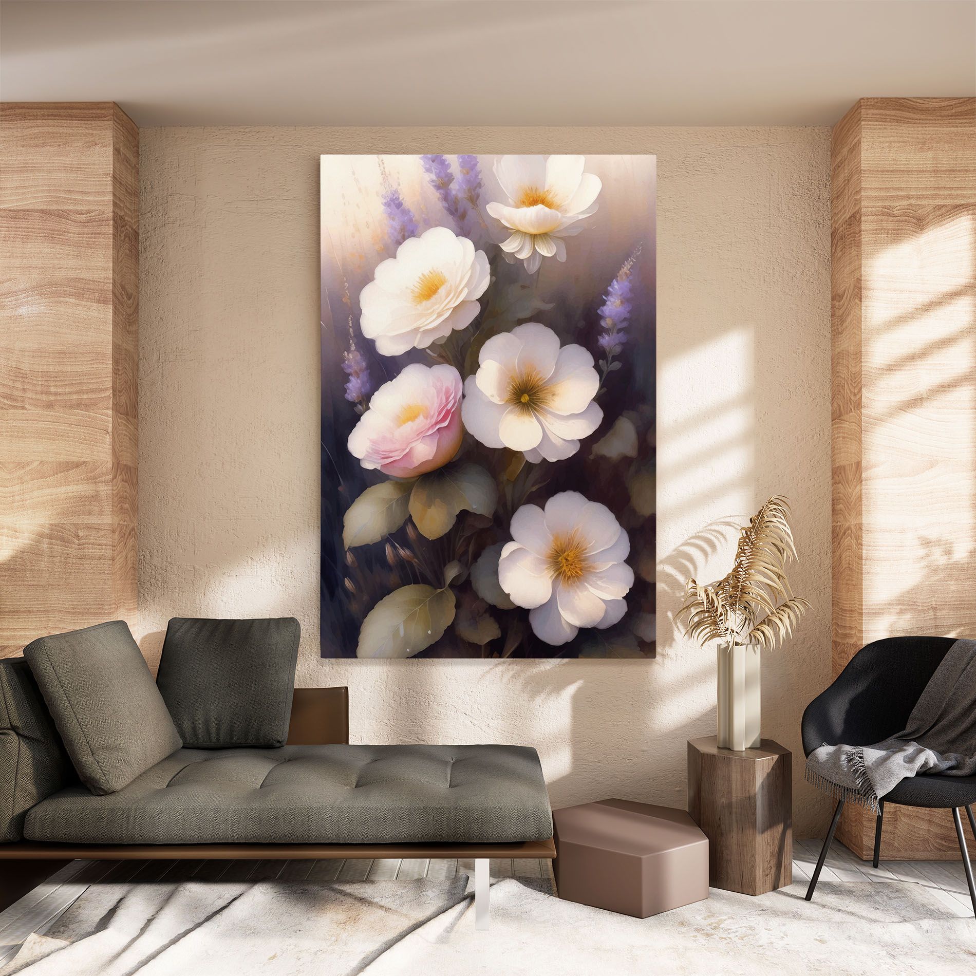 Cream Flower Spring mockup 8