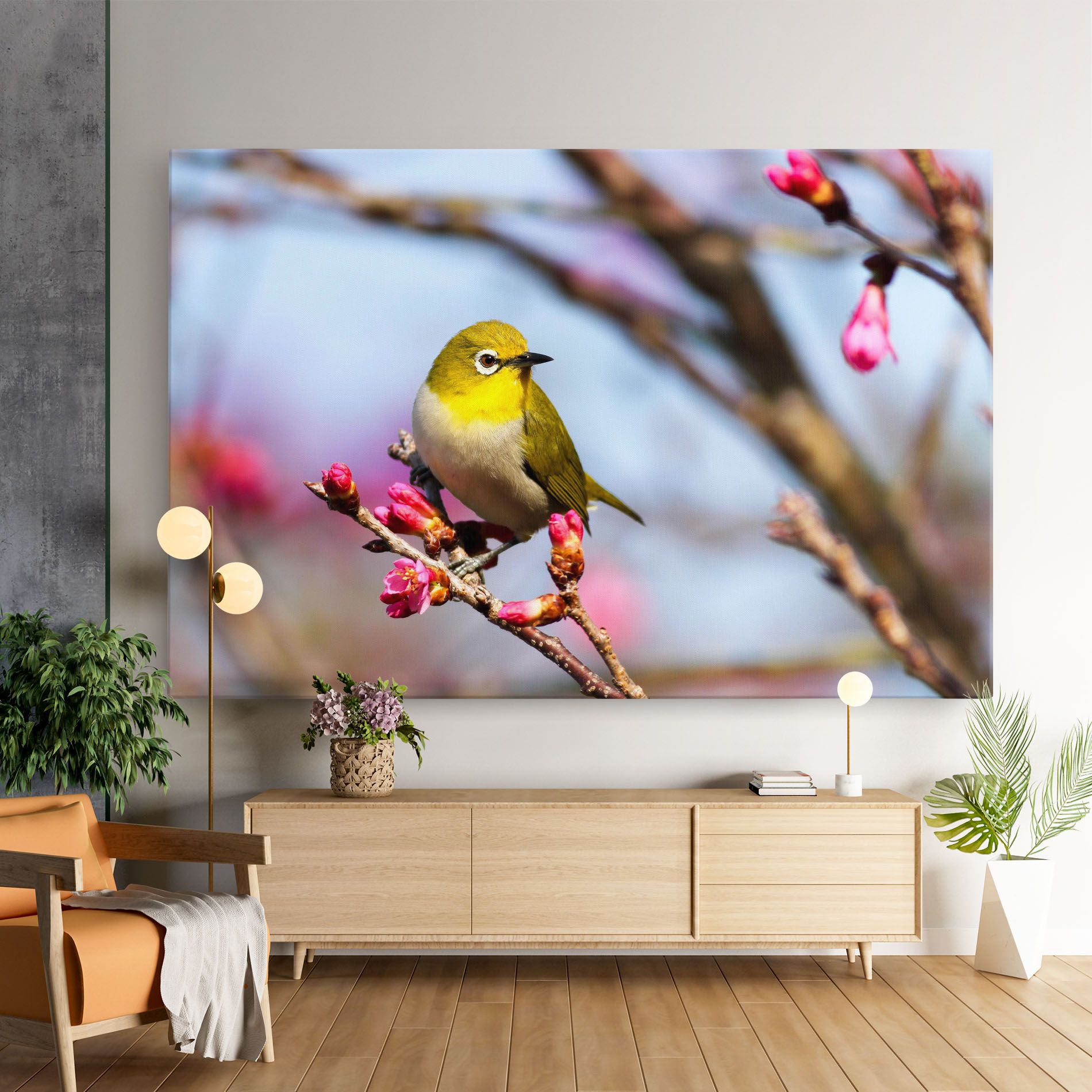 Cute Pink Flower Buds mockup 9