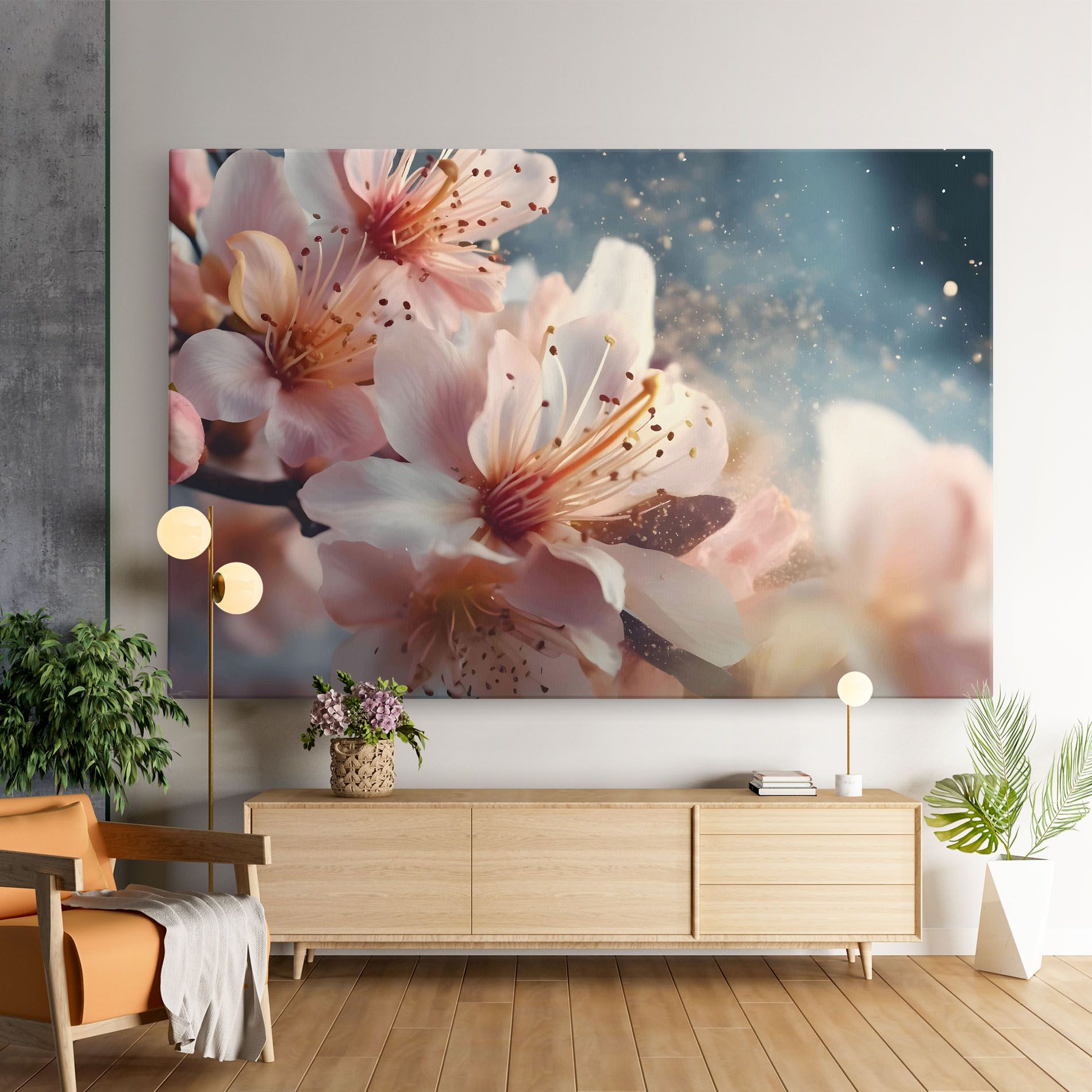 Flower Spring Art mockup 9