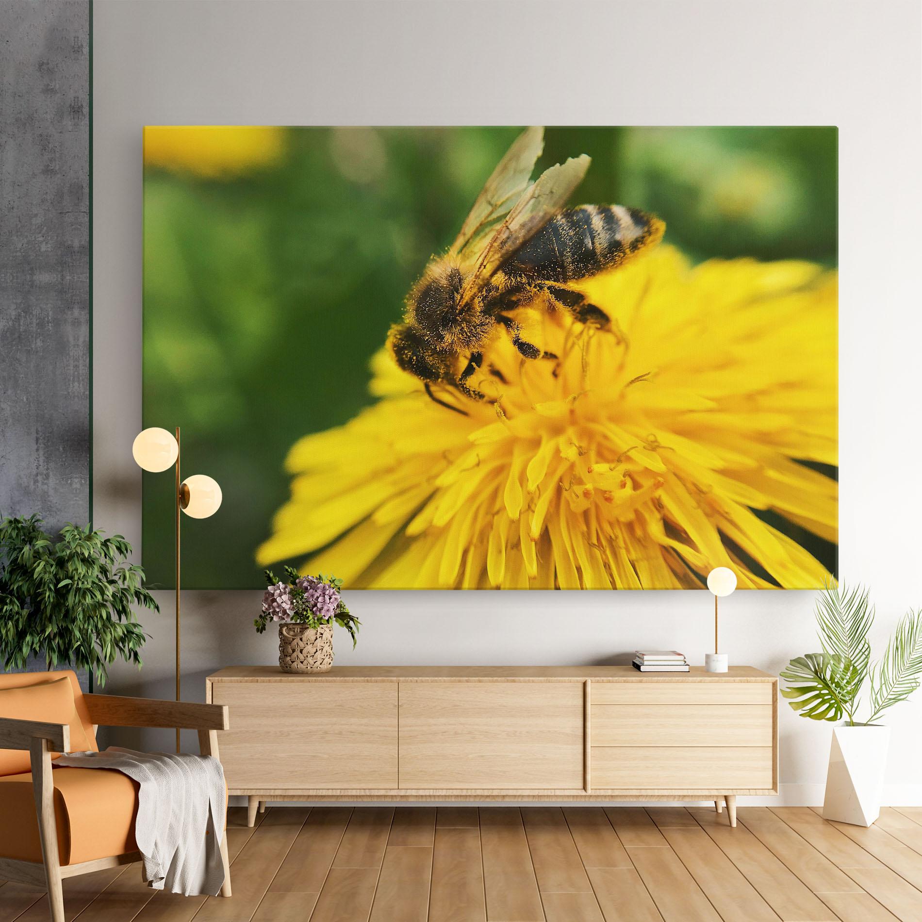 Vászonkép Spring Bee mockup 9