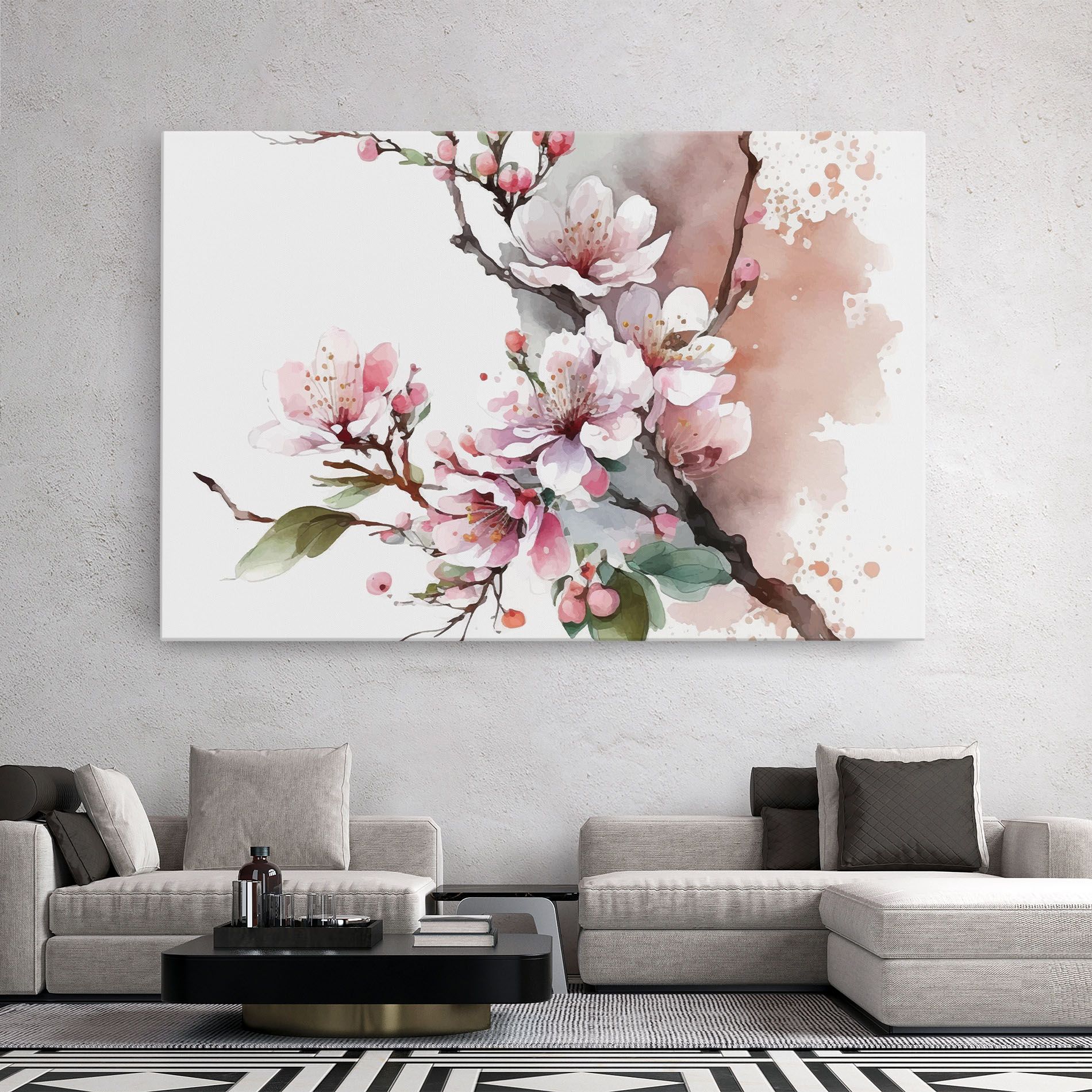 Cherry Spring Flower mockup 2