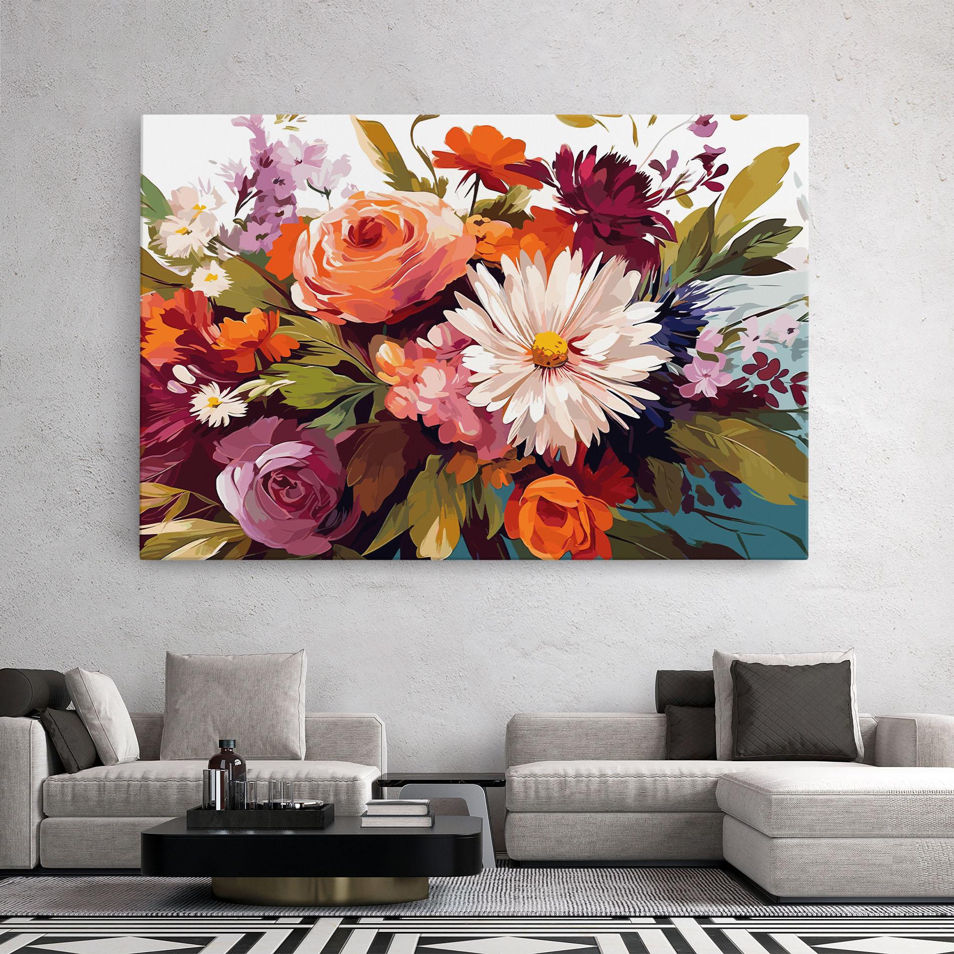 Vászonkép Cream Orange Spring mockup 2