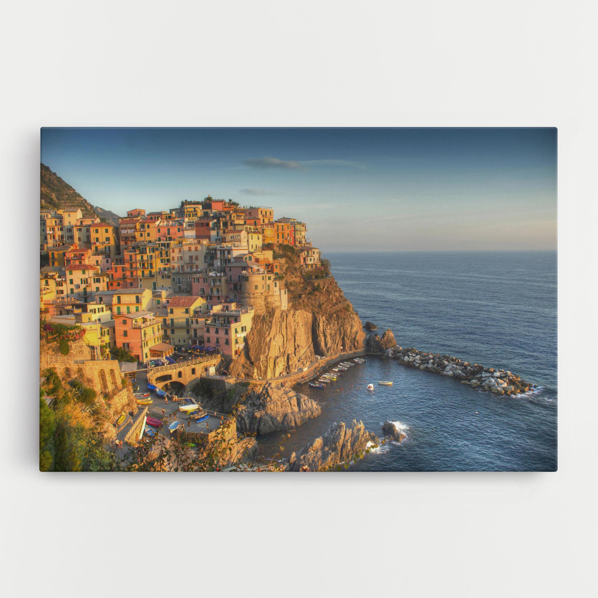 Vászonkép Cinque Terrre mockup 0