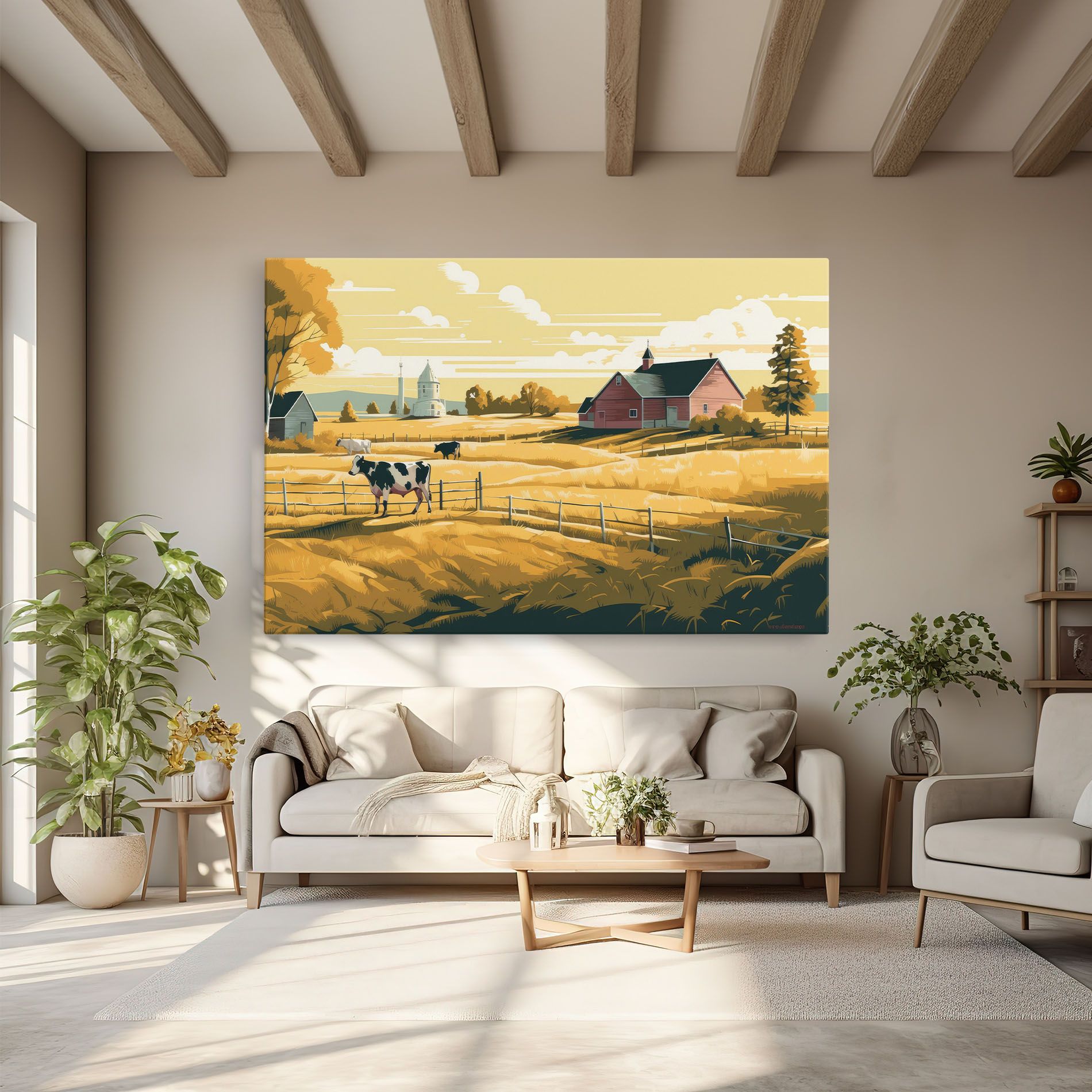 Cows Sunlight Farm mockup 6