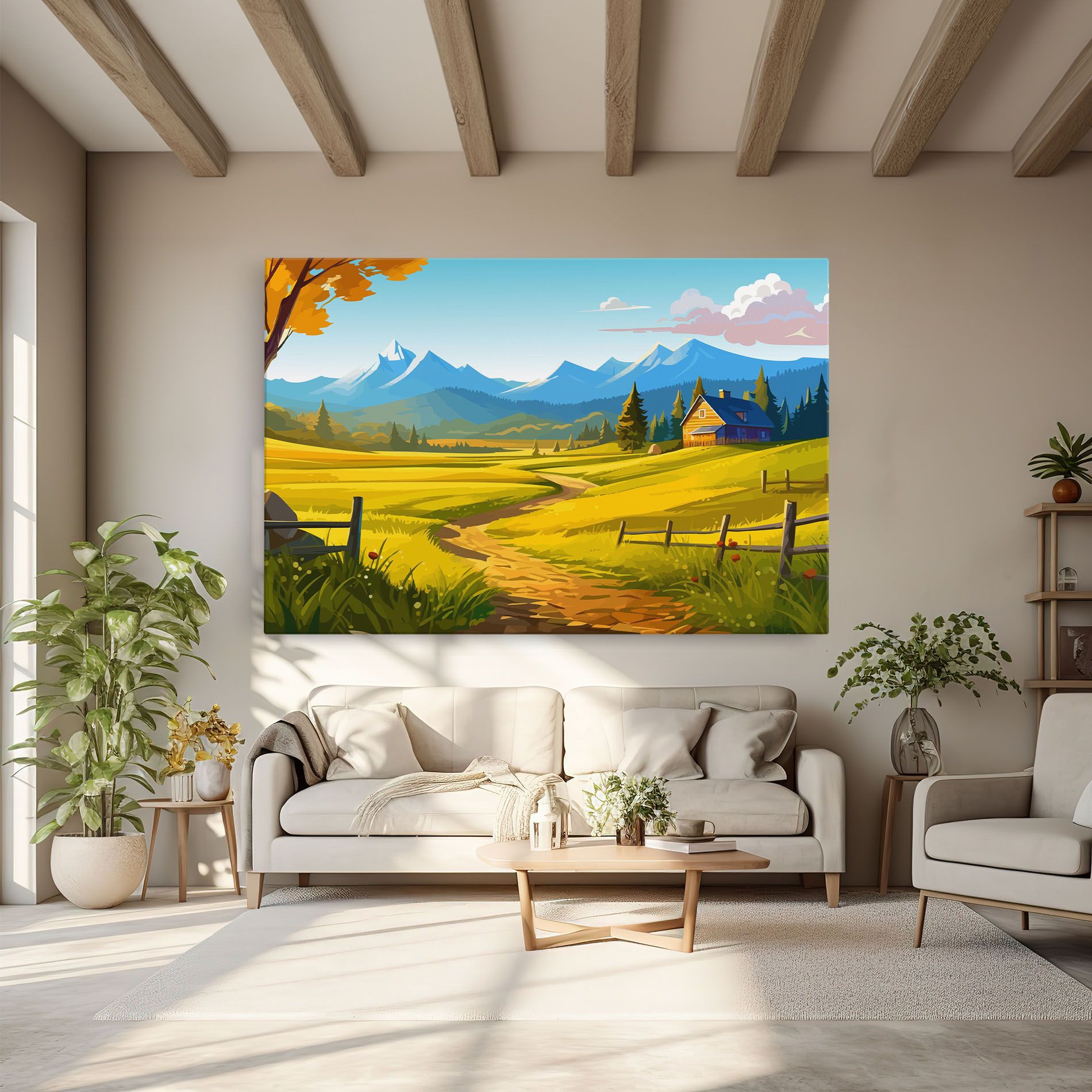 Daylight Rural View mockup 6