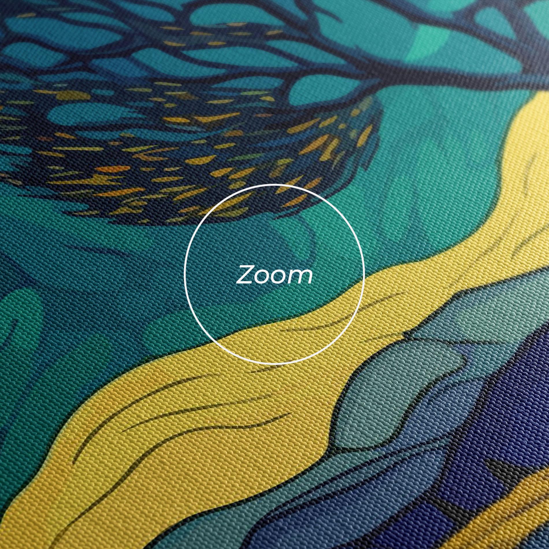 Vászonkép Abstract Rural Art mockup 3